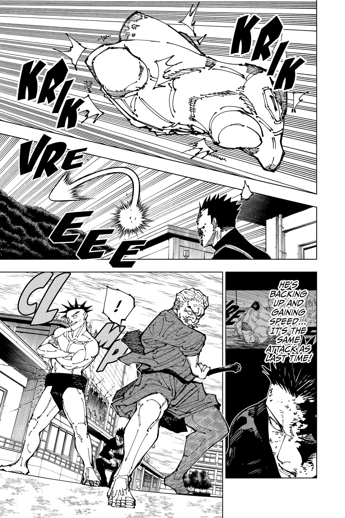 Jujutsu Kaisen Manga Chapter 197 page 3 - Sakurajima Colony, Part 7