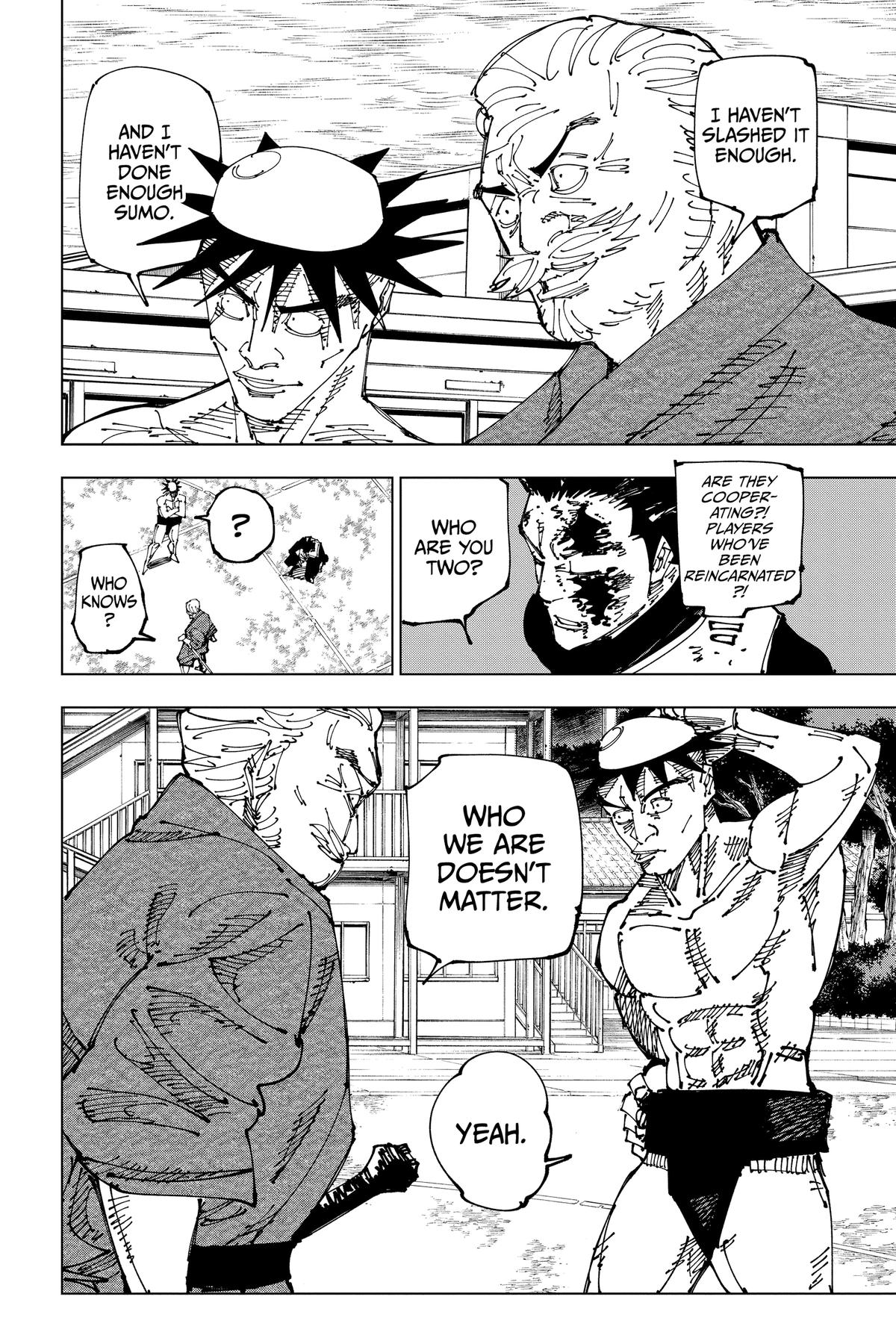 Jujutsu Kaisen Manga Chapter 197 page 4 - Sakurajima Colony, Part 7