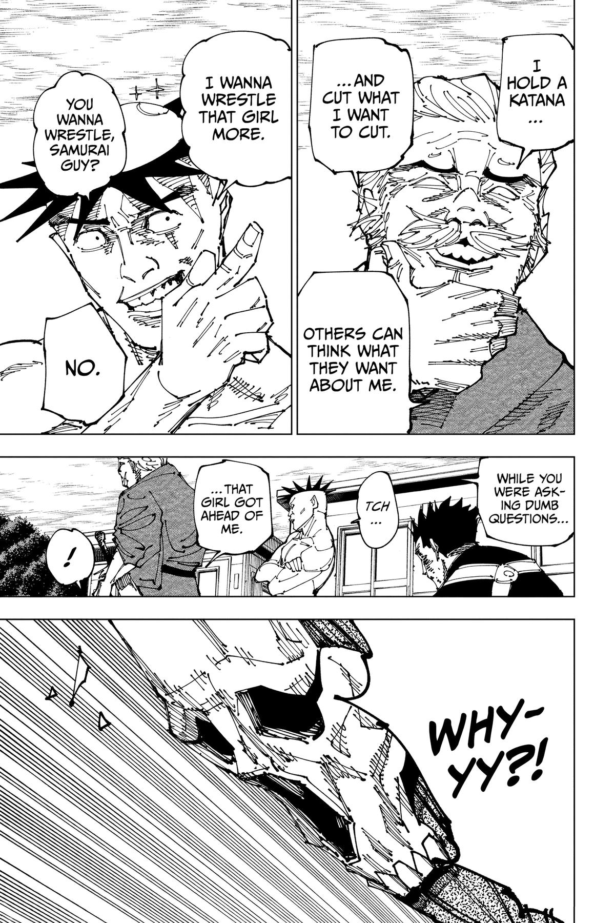 Jujutsu Kaisen Manga Chapter 197 page 5 - Sakurajima Colony, Part 7