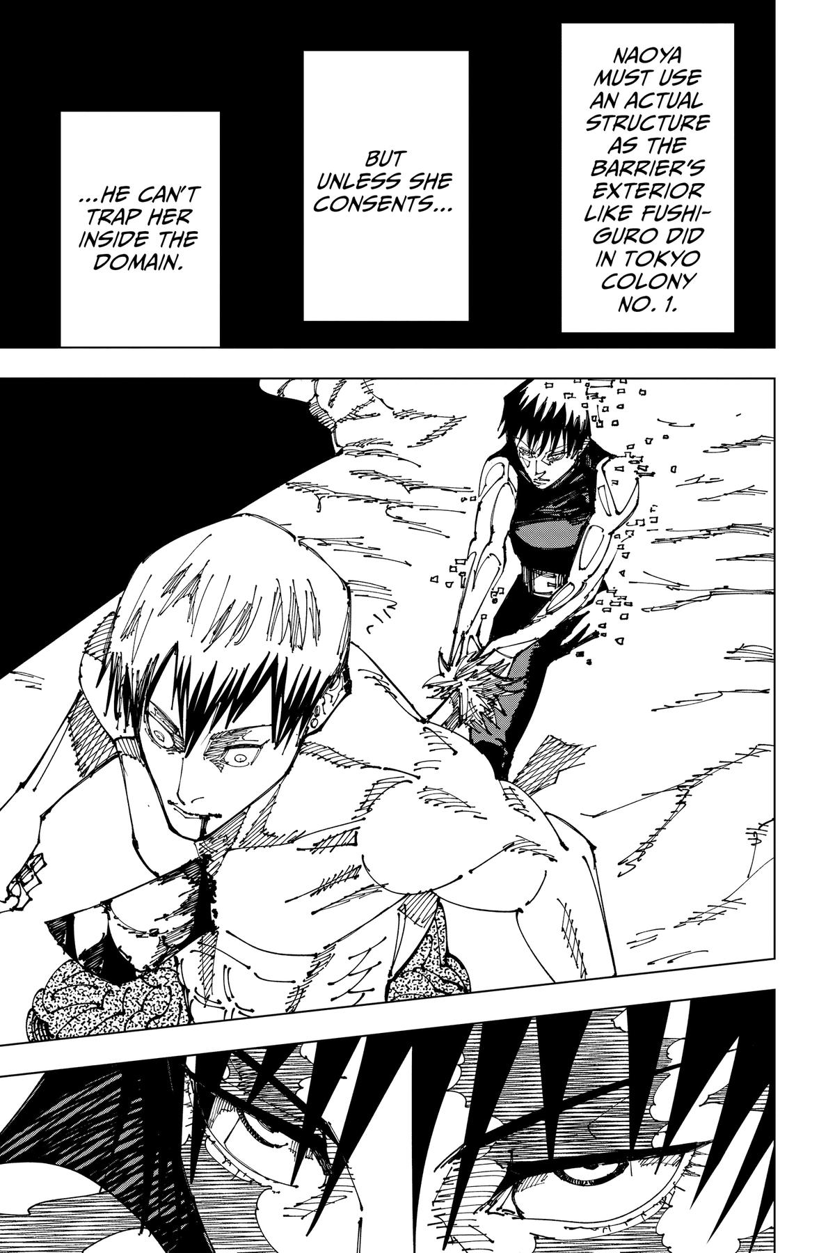 Jujutsu Kaisen Manga Chapter 198 page 10 - Sakurajima Colony, Part 8