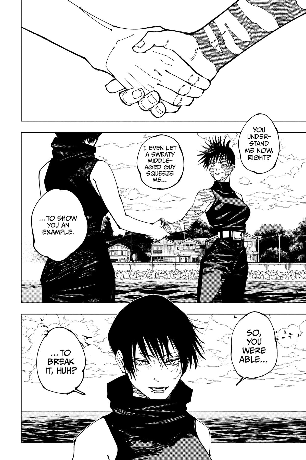 Jujutsu Kaisen Manga Chapter 198 page 11 - Sakurajima Colony, Part 8