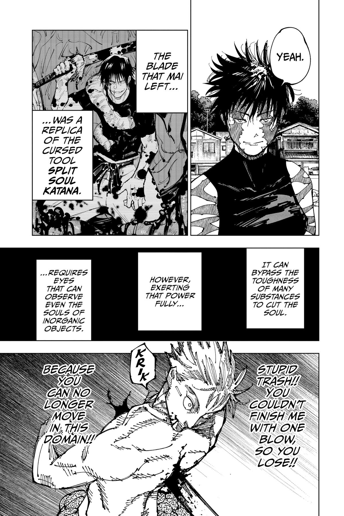 Jujutsu Kaisen Manga Chapter 198 page 12 - Sakurajima Colony, Part 8