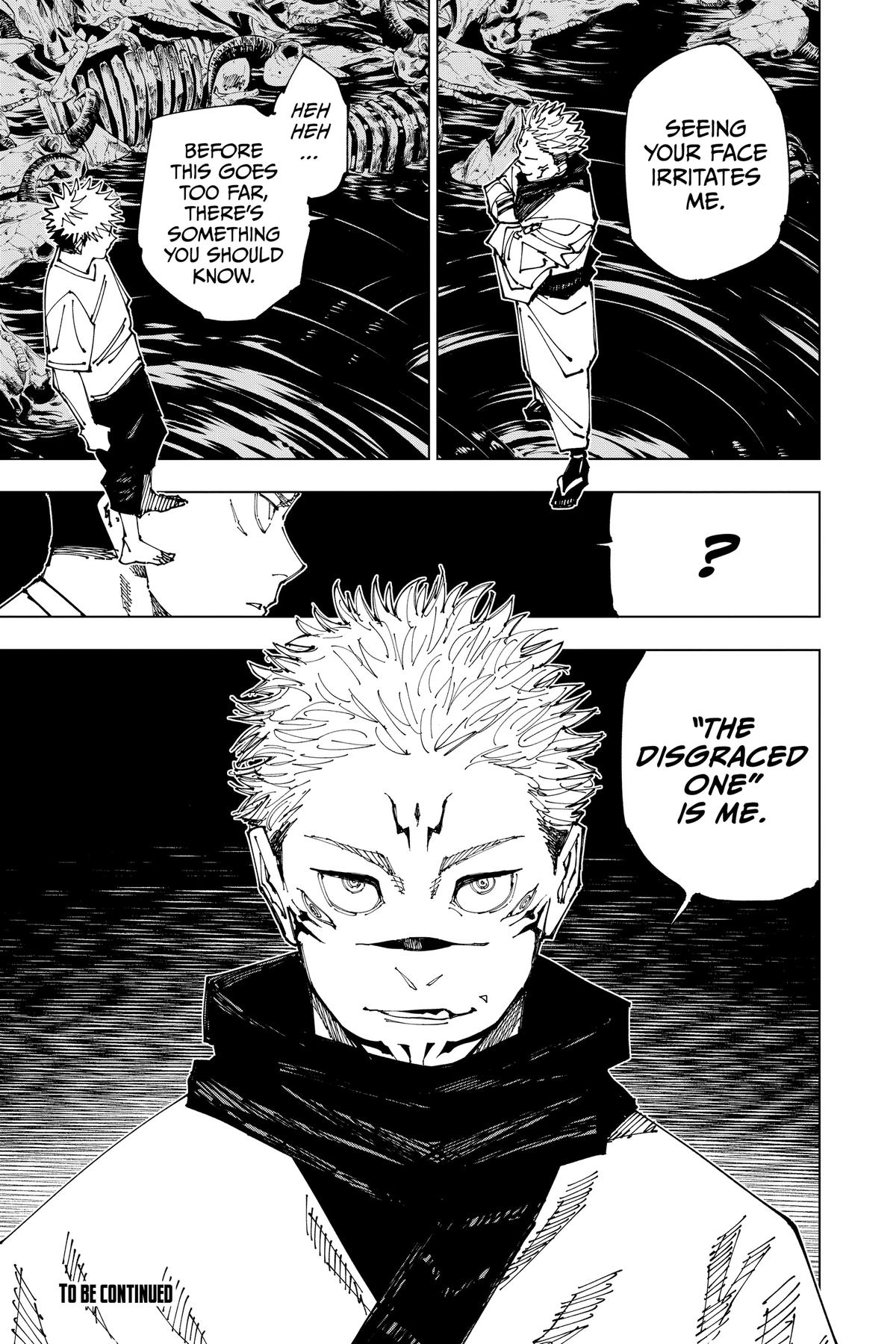 Jujutsu Kaisen Manga Chapter 199 page 19 - Resentful Names