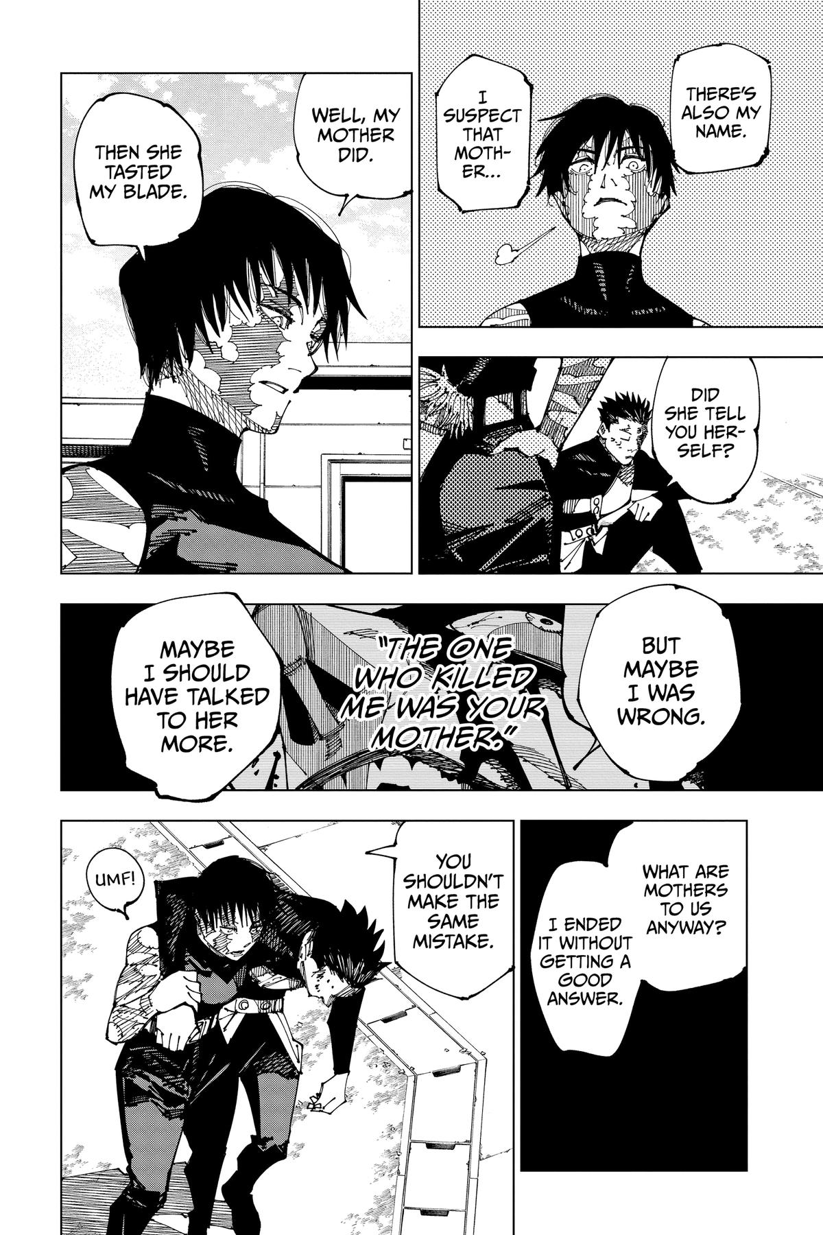 Jujutsu Kaisen Manga Chapter 199 page 2 - Resentful Names