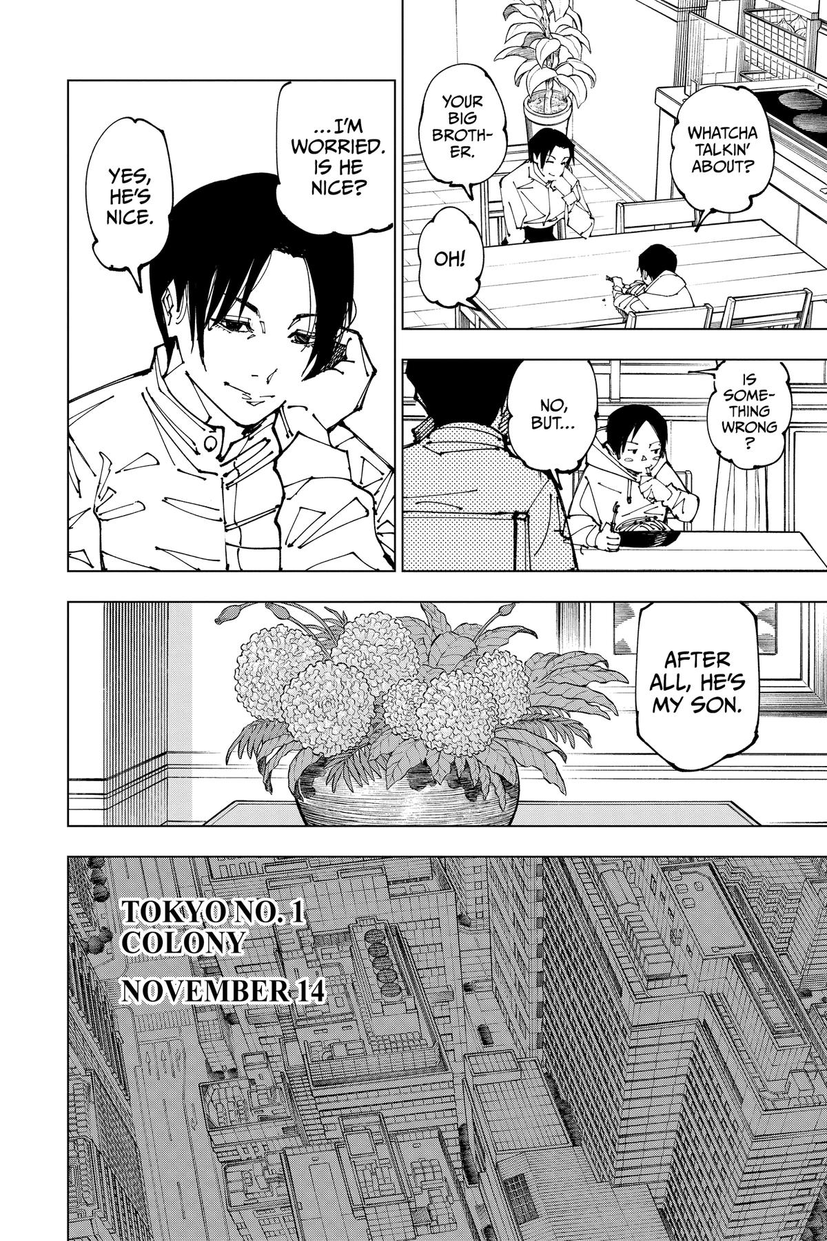 Jujutsu Kaisen Manga Chapter 199 page 4 - Resentful Names