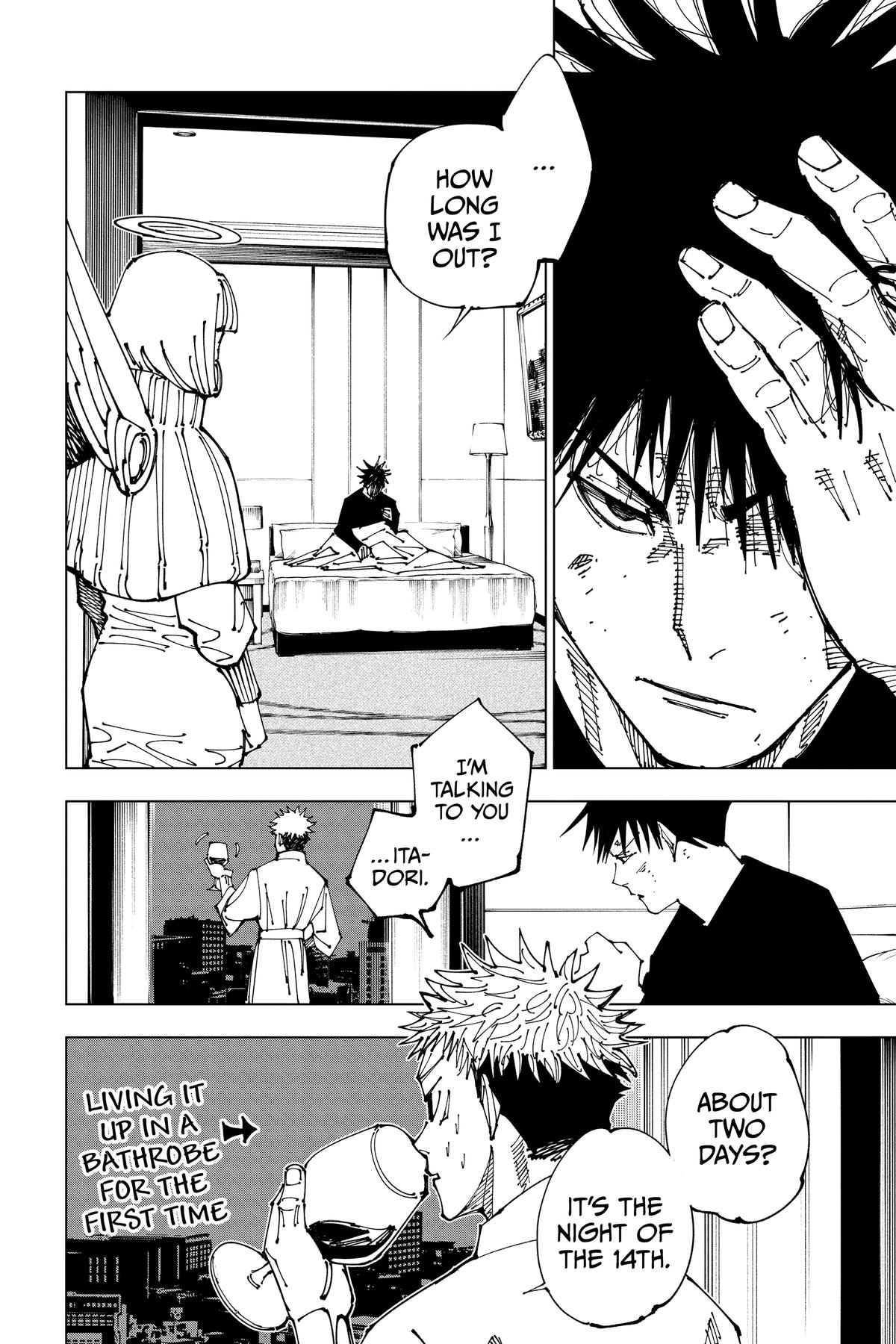 Jujutsu Kaisen Manga Chapter 199 page 6 - Resentful Names