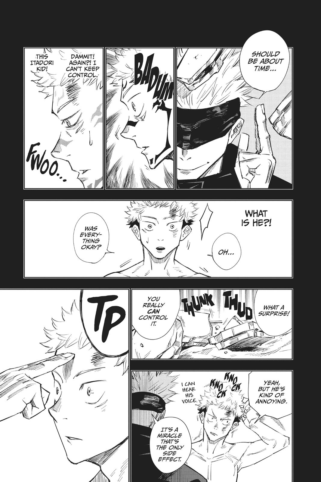 Jujutsu Kaisen Manga Chapter 2 page 11 - Secret Execution