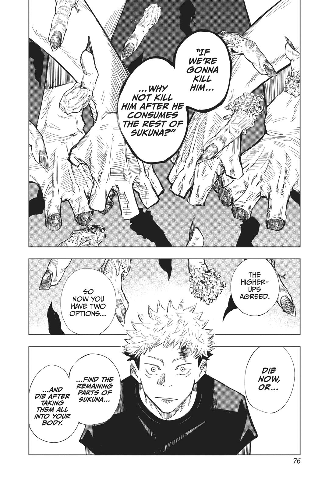 Jujutsu Kaisen Manga Chapter 2 page 16 - Secret Execution