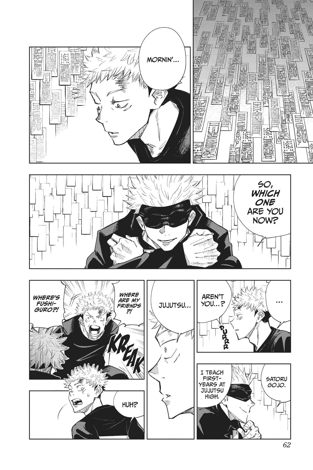 Jujutsu Kaisen Manga Chapter 2 page 2 - Secret Execution