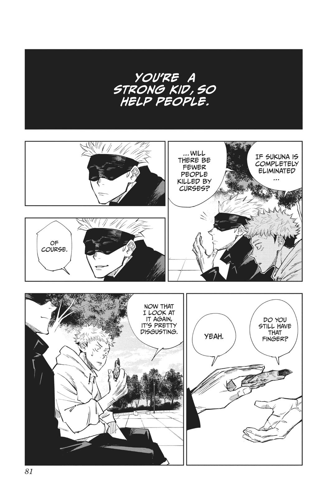 Jujutsu Kaisen Manga Chapter 2 page 21 - Secret Execution