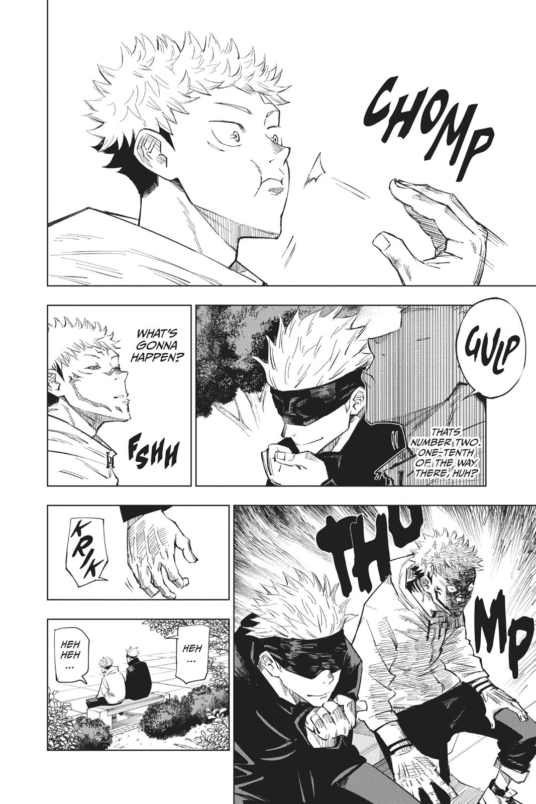Jujutsu Kaisen Manga Chapter 2 page 22 - Secret Execution