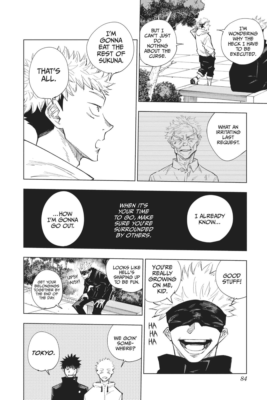 Jujutsu Kaisen Manga Chapter 2 page 24 - Secret Execution