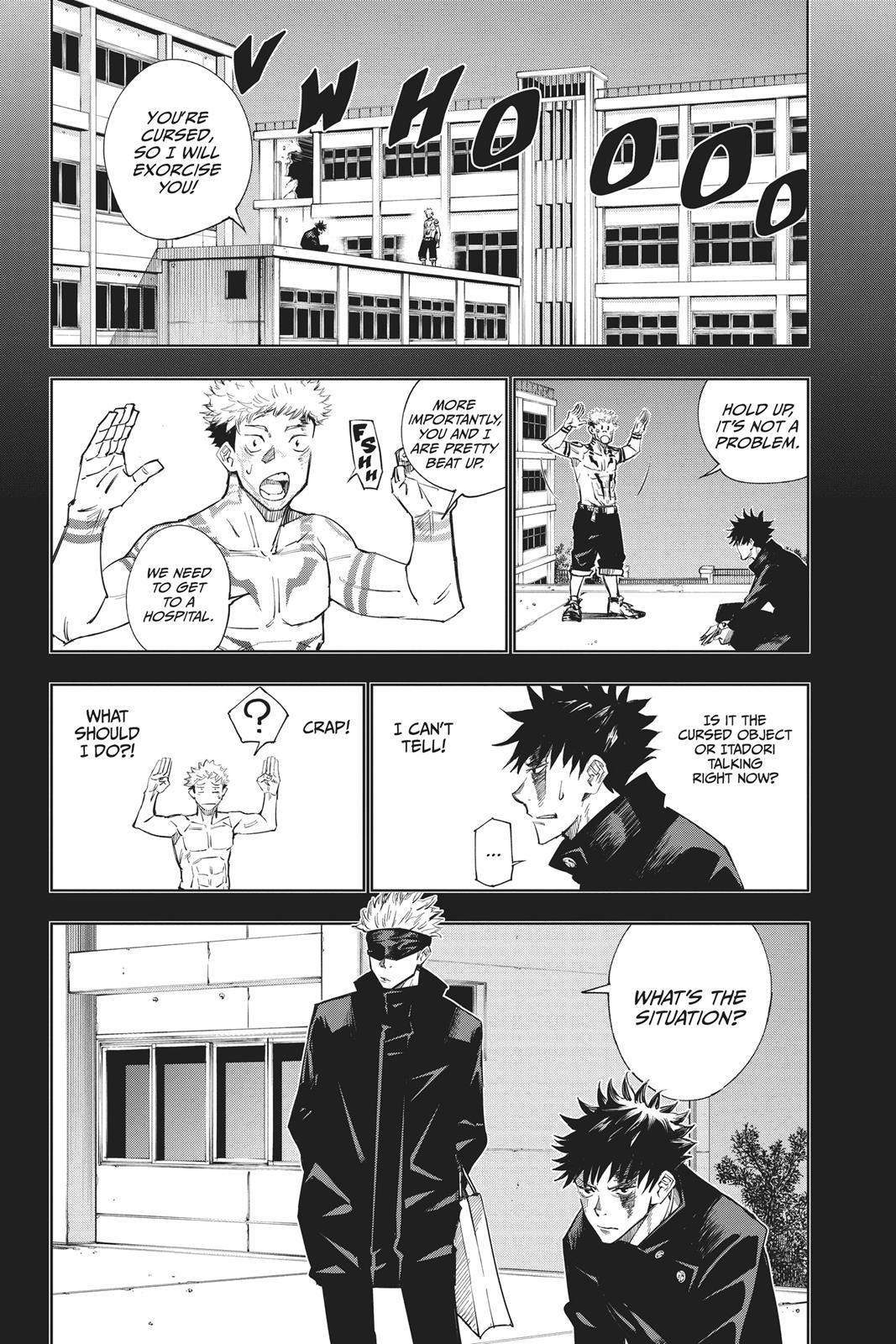 Jujutsu Kaisen Manga Chapter 2 page 4 - Secret Execution