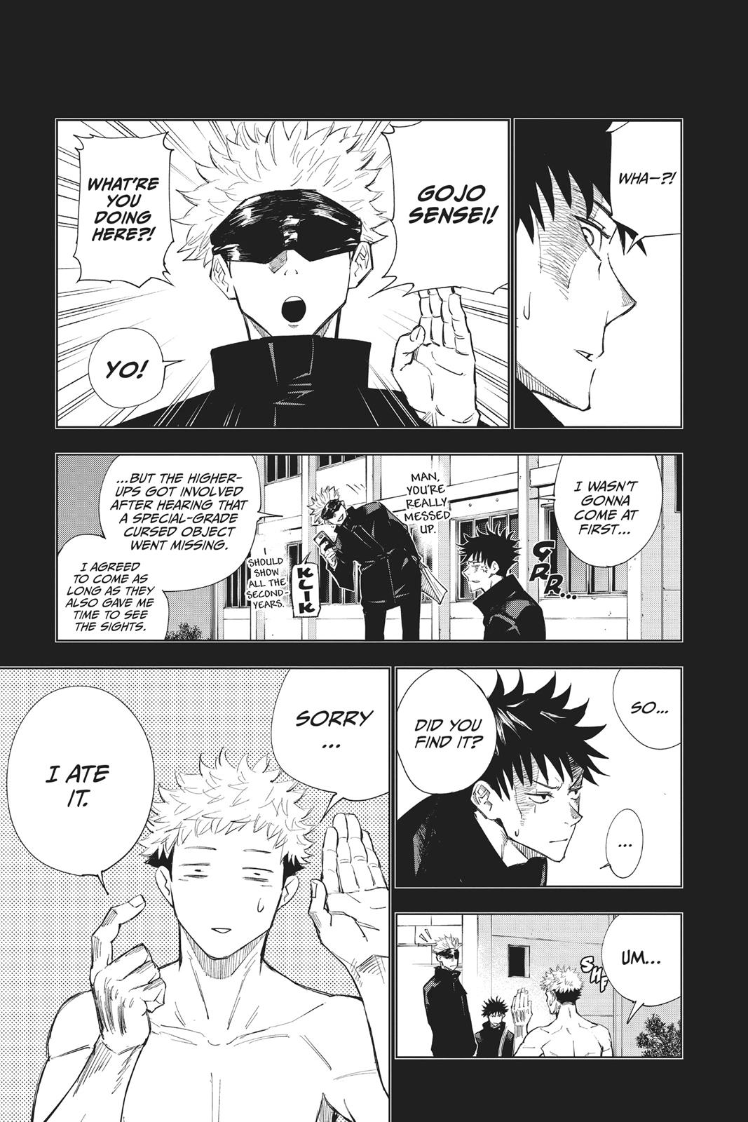 Jujutsu Kaisen Manga Chapter 2 page 5 - Secret Execution