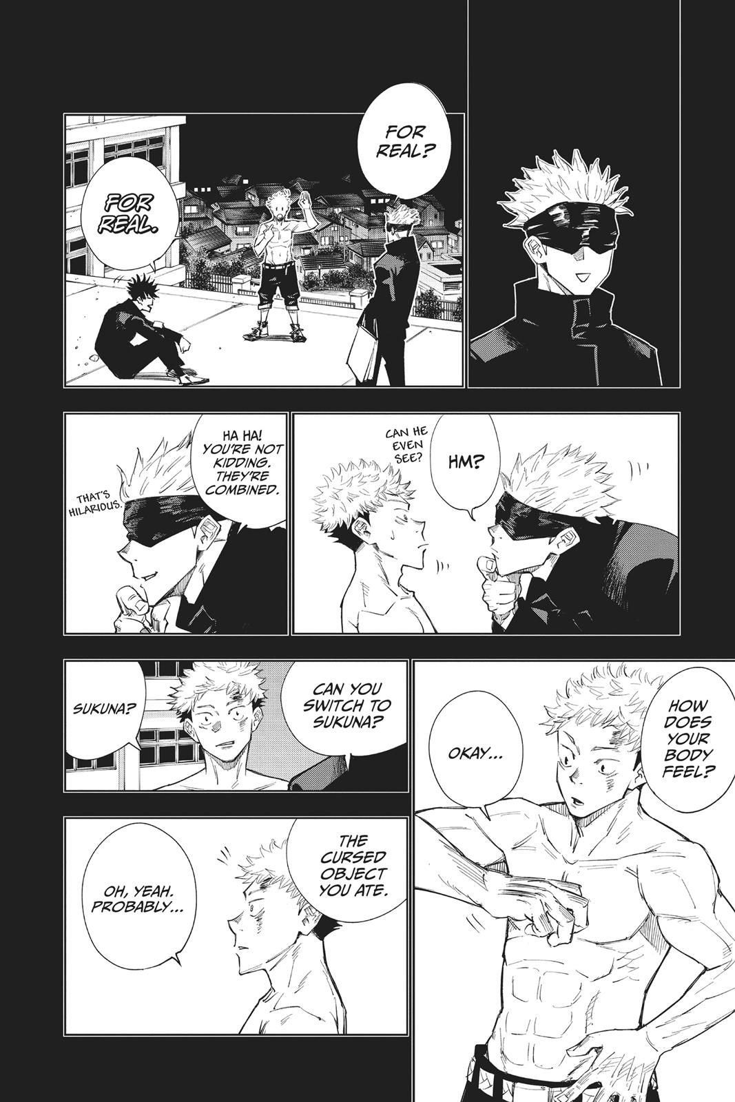 Jujutsu Kaisen Manga Chapter 2 page 6 - Secret Execution