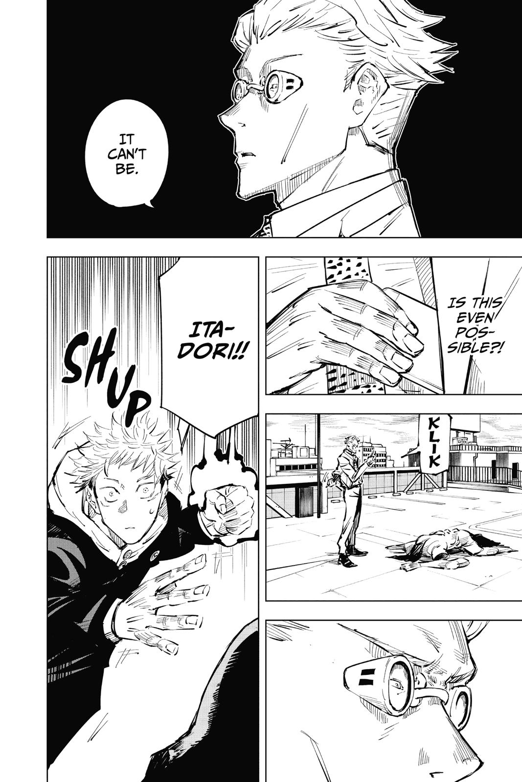 Jujutsu Kaisen Manga Chapter 20 page 10 - Young Fish and Reverse Punishment, Part 2