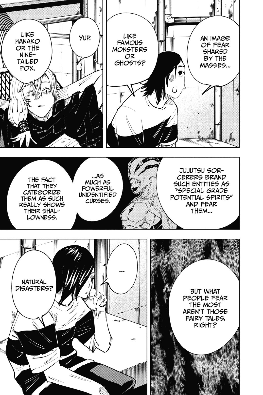 Jujutsu Kaisen Manga Chapter 20 page 17 - Young Fish and Reverse Punishment, Part 2