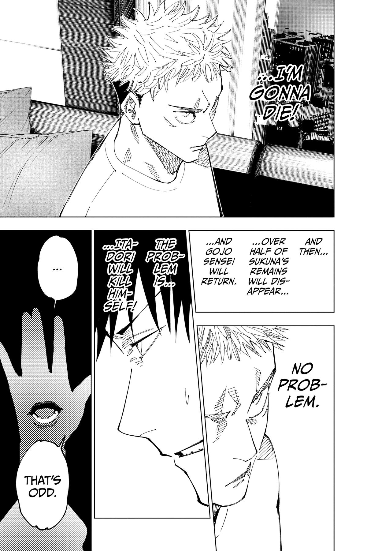 Jujutsu Kaisen Manga Chapter 200 page 13 - Direct Talks, Part 1