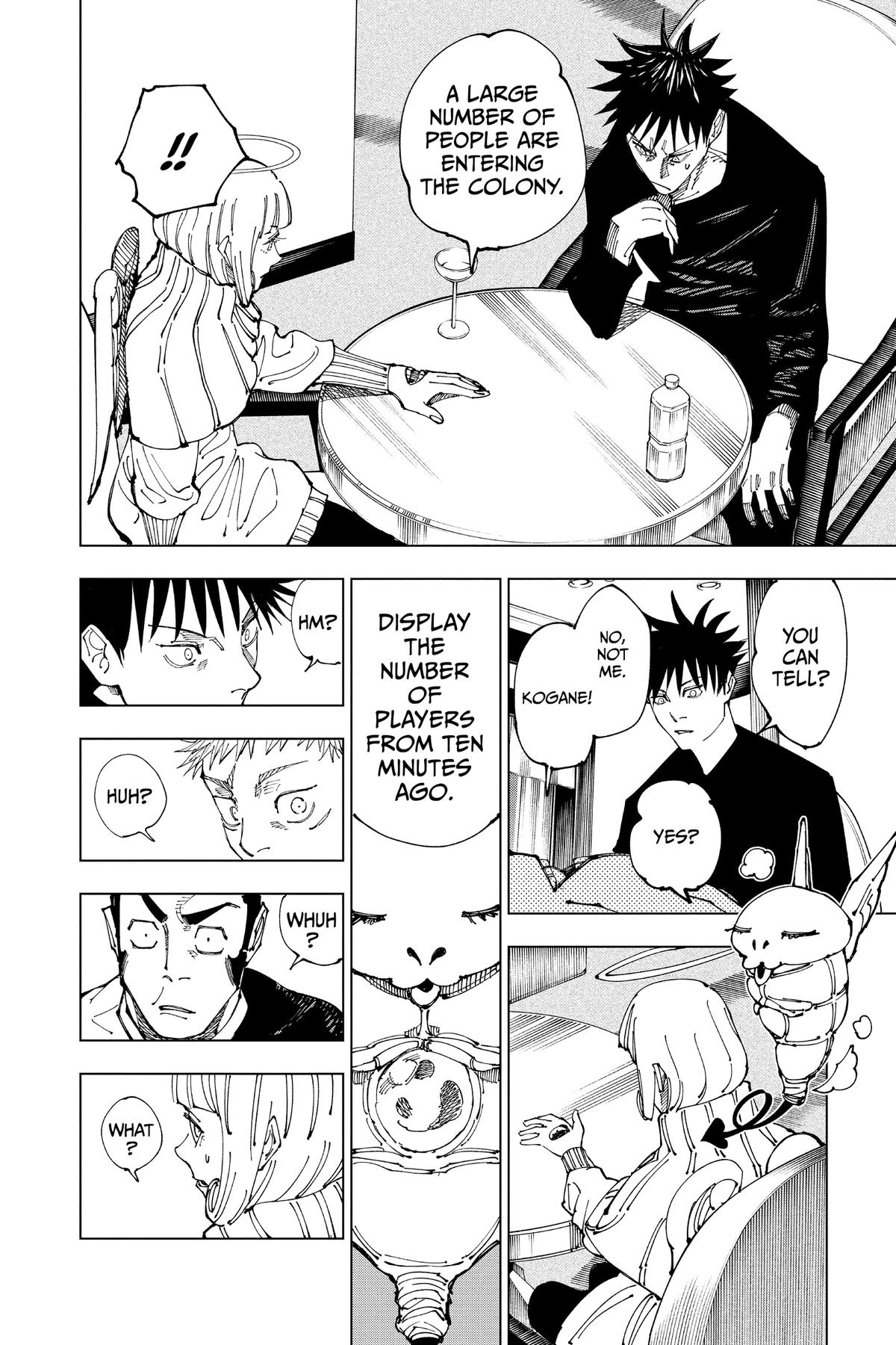 Jujutsu Kaisen Manga Chapter 200 page 14 - Direct Talks, Part 1