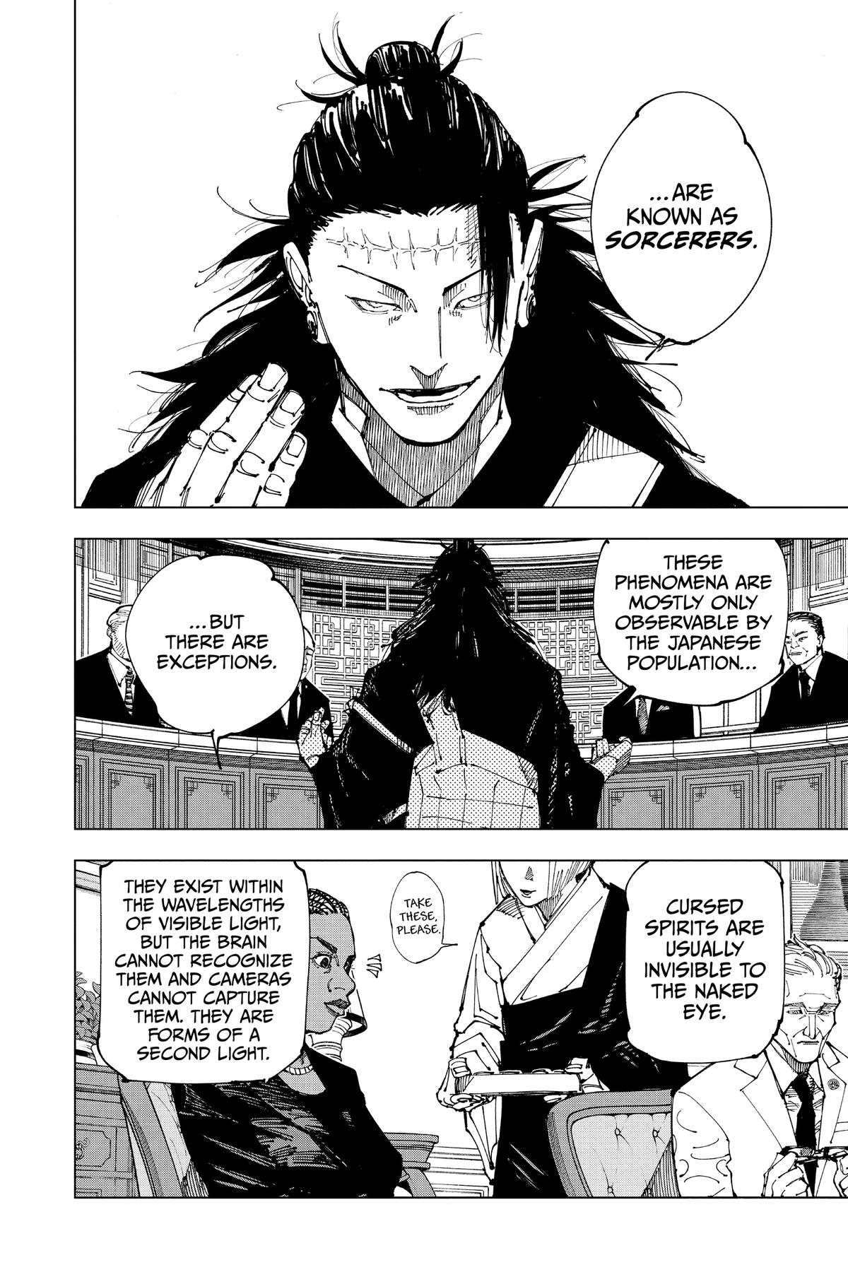 Jujutsu Kaisen Manga Chapter 200 page 16 - Direct Talks, Part 1