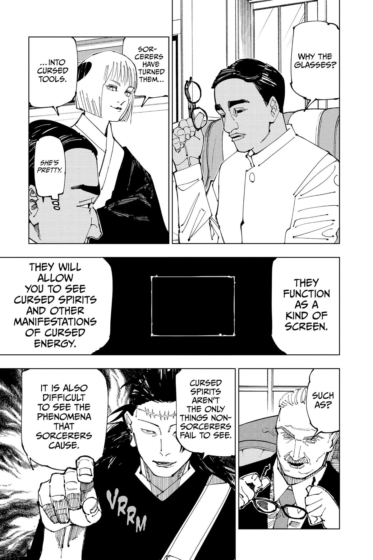 Jujutsu Kaisen Manga Chapter 200 page 17 - Direct Talks, Part 1