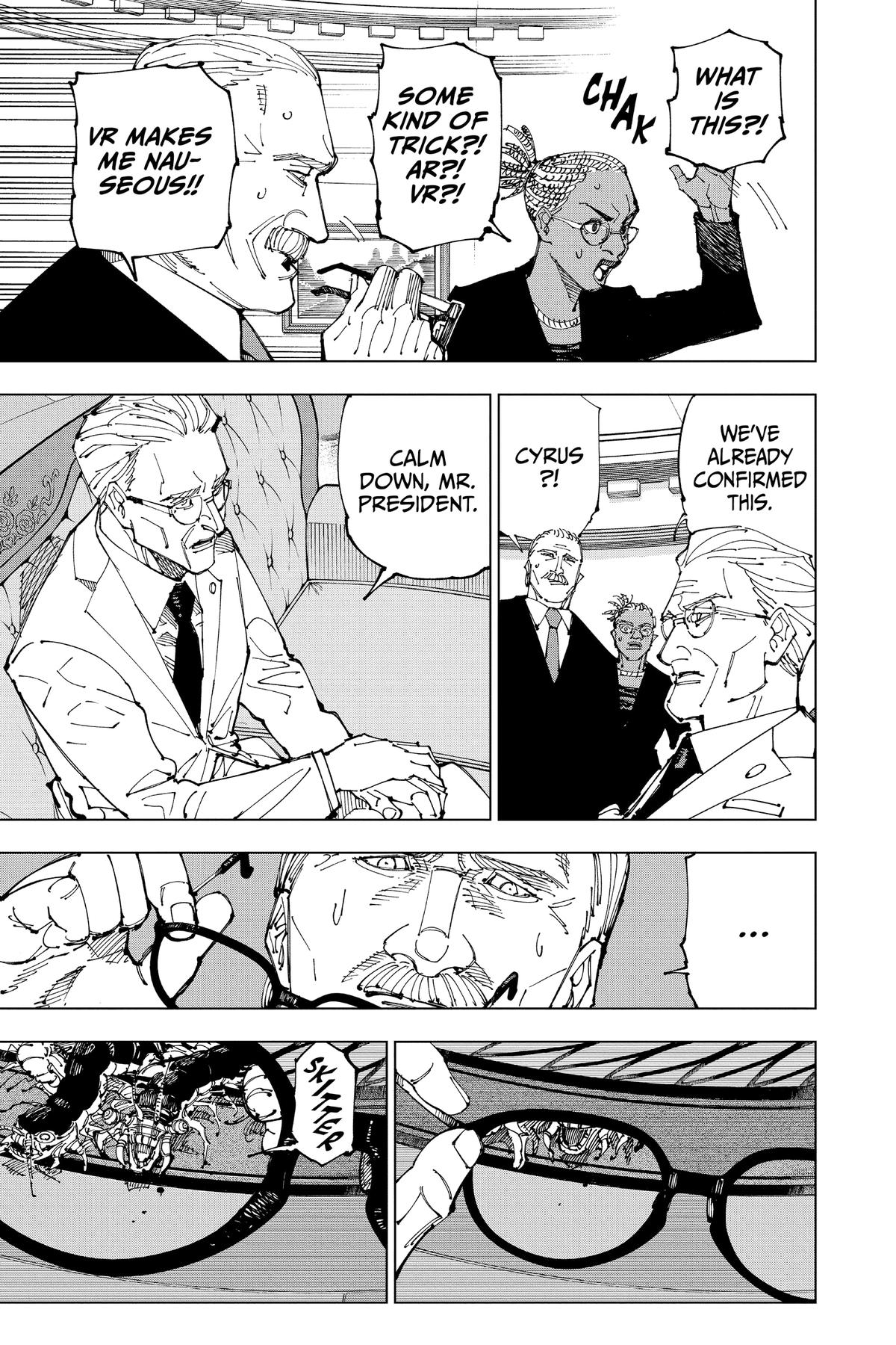 Jujutsu Kaisen Manga Chapter 200 page 19 - Direct Talks, Part 1