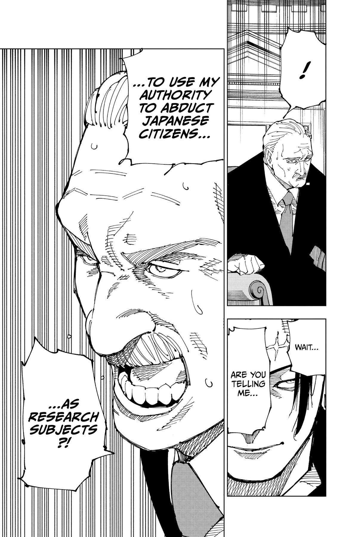 Jujutsu Kaisen Manga Chapter 200 page 25 - Direct Talks, Part 1