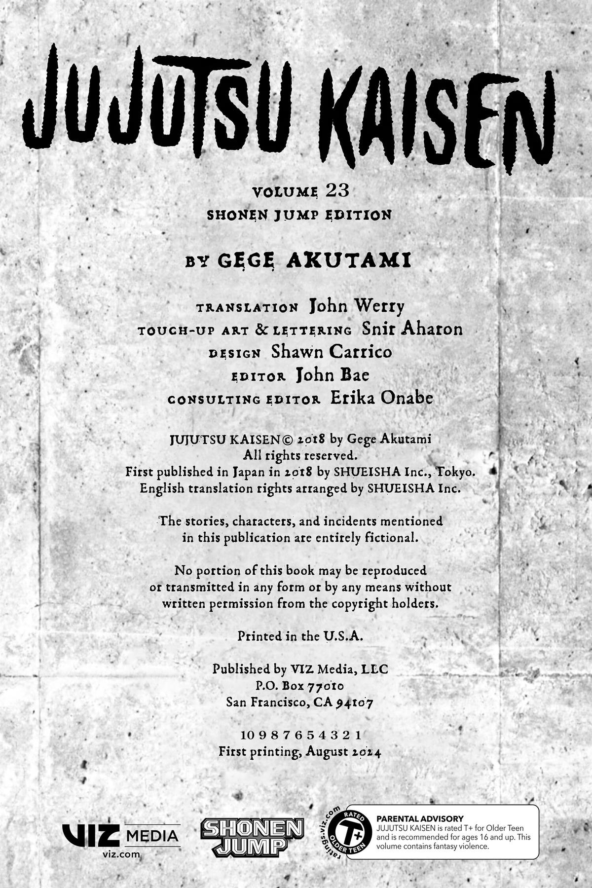 Jujutsu Kaisen Manga Chapter 200 page 3 - Direct Talks, Part 1