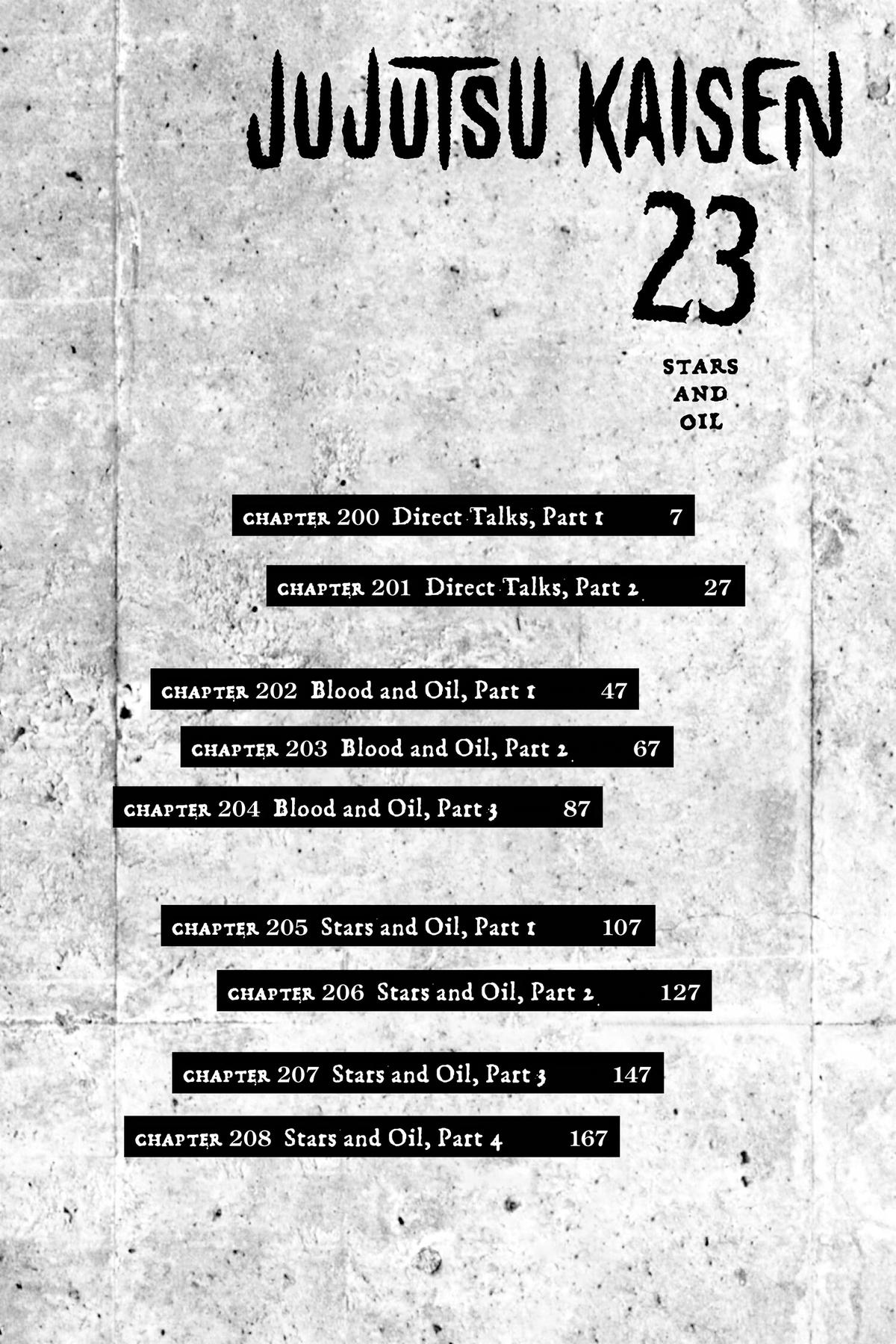 Jujutsu Kaisen Manga Chapter 200 page 6 - Direct Talks, Part 1