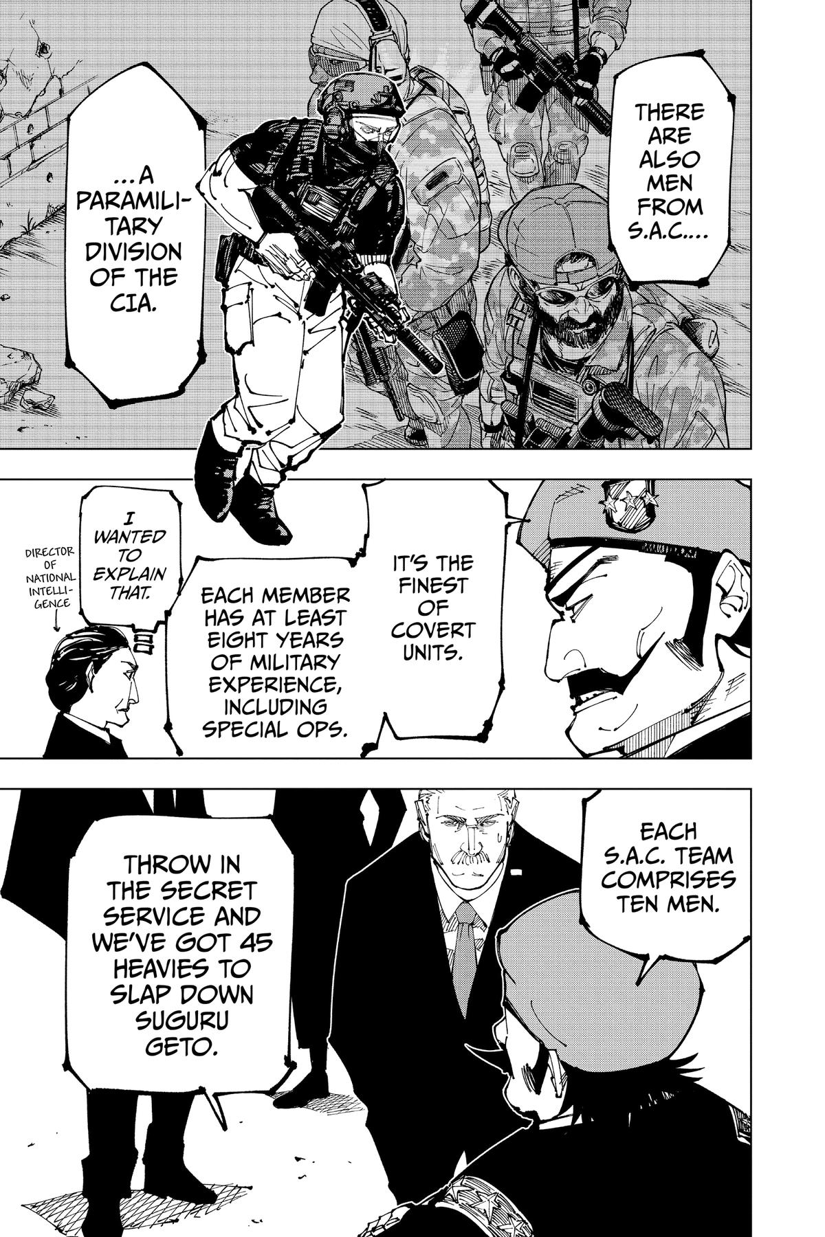 Jujutsu Kaisen Manga Chapter 201 page 11 - Direct Talks, Part 2