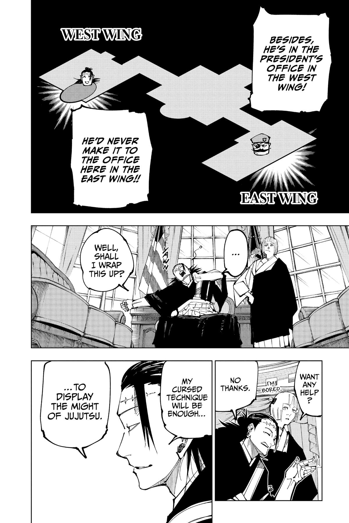 Jujutsu Kaisen Manga Chapter 201 page 12 - Direct Talks, Part 2