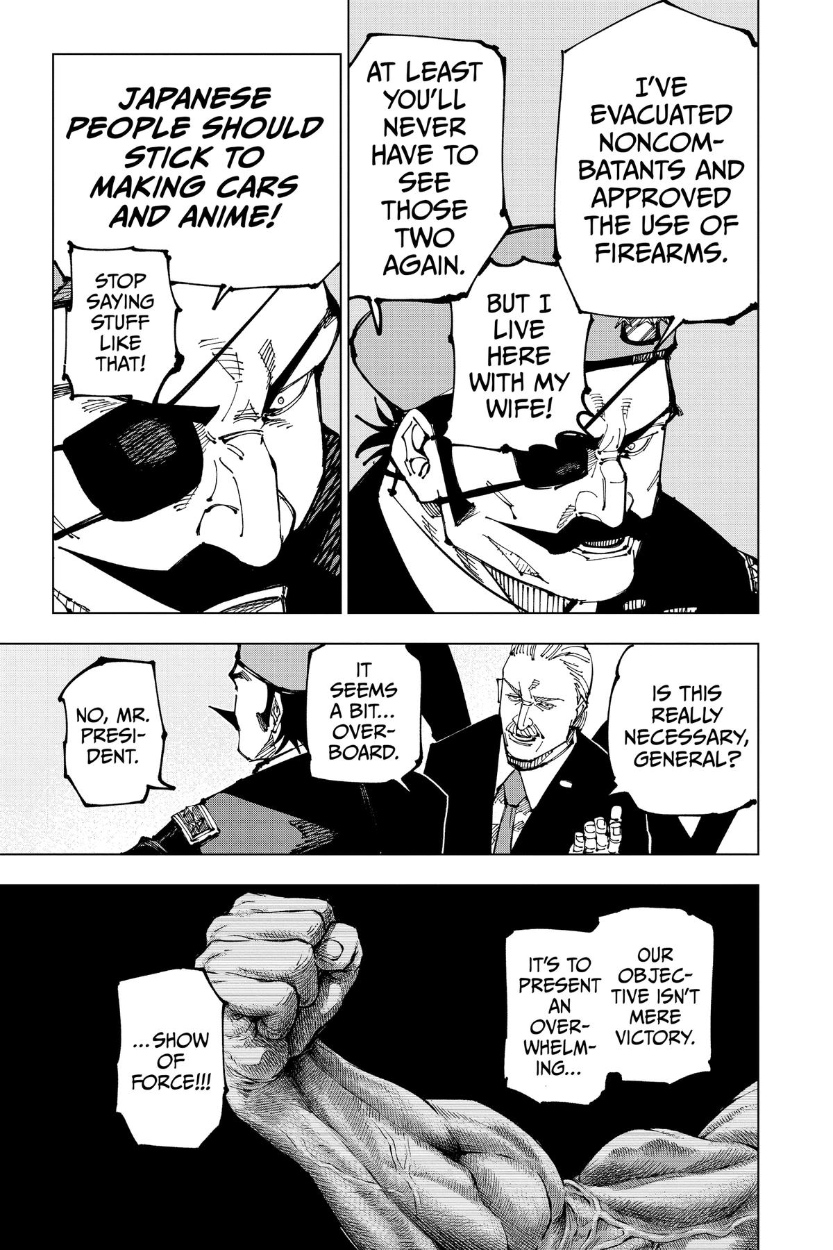 Jujutsu Kaisen Manga Chapter 201 page 13 - Direct Talks, Part 2