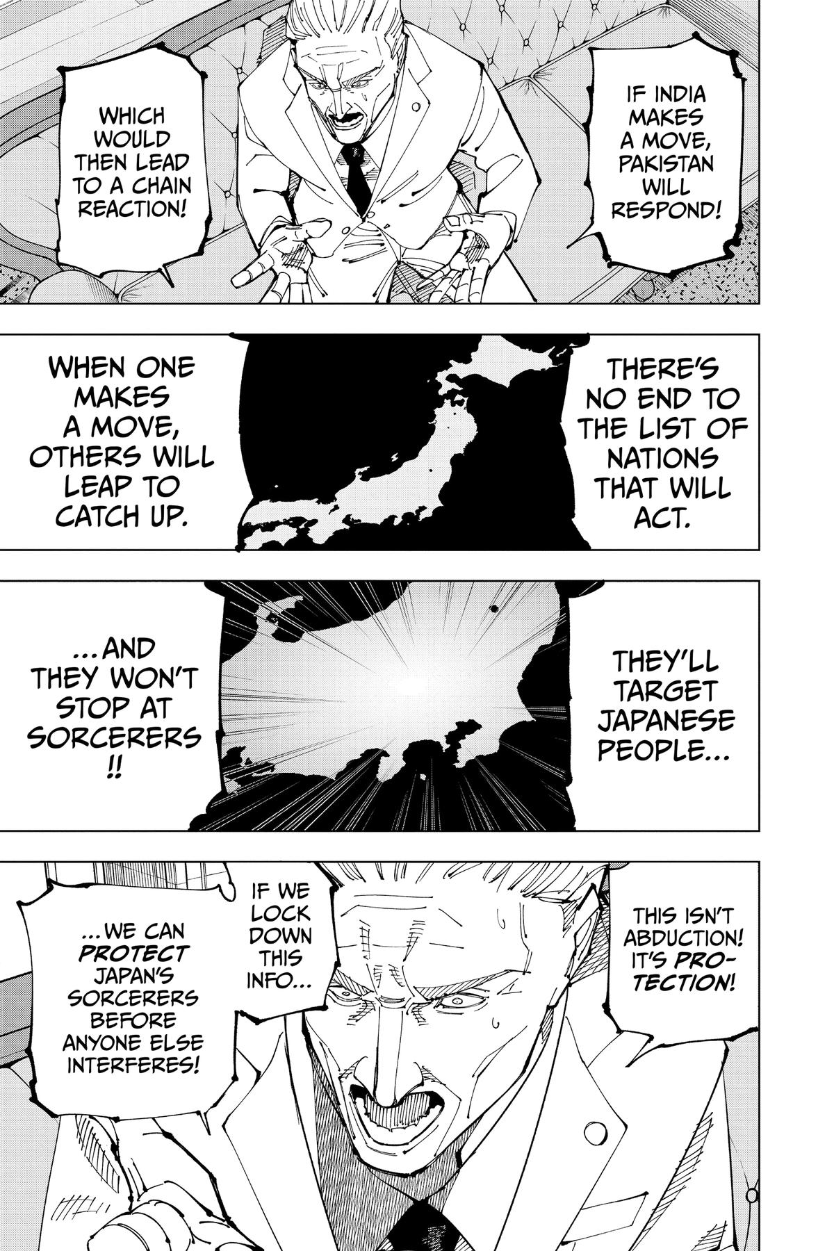 Jujutsu Kaisen Manga Chapter 201 page 3 - Direct Talks, Part 2