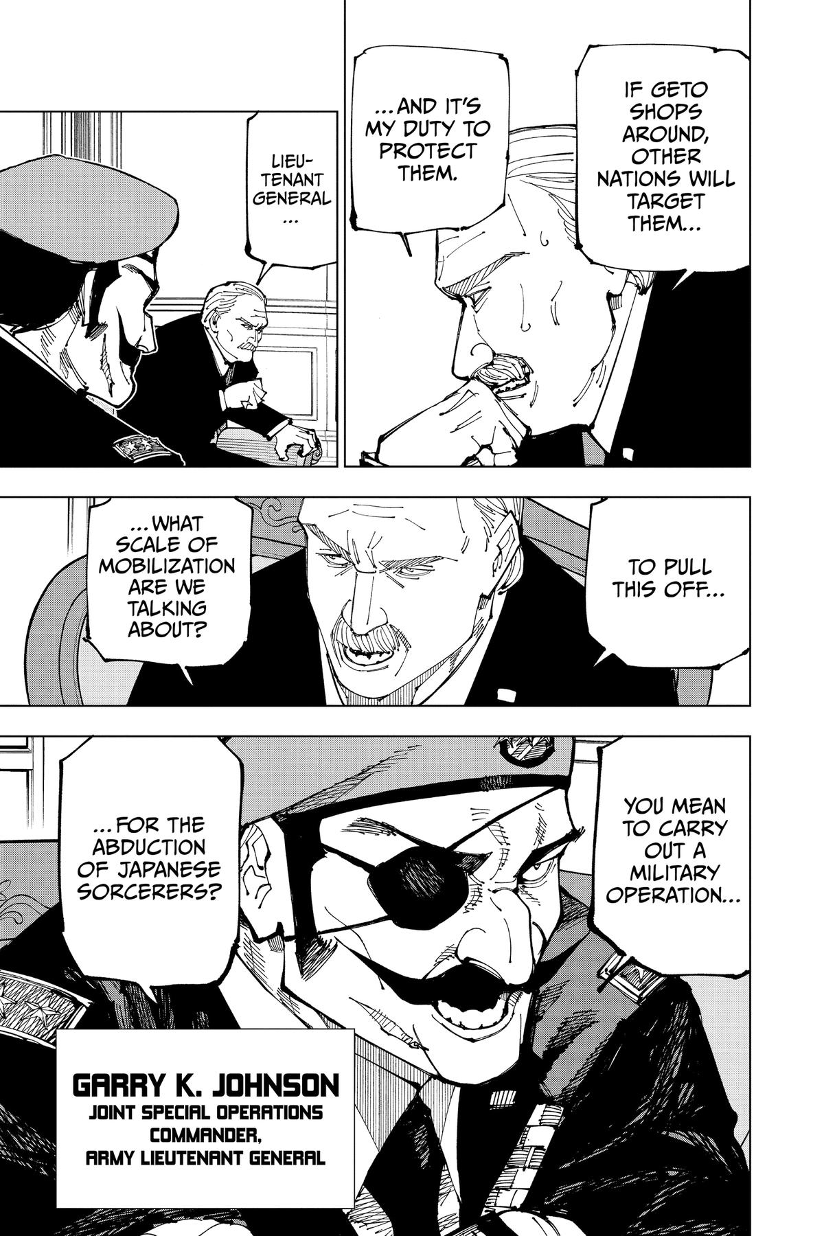 Jujutsu Kaisen Manga Chapter 201 page 5 - Direct Talks, Part 2