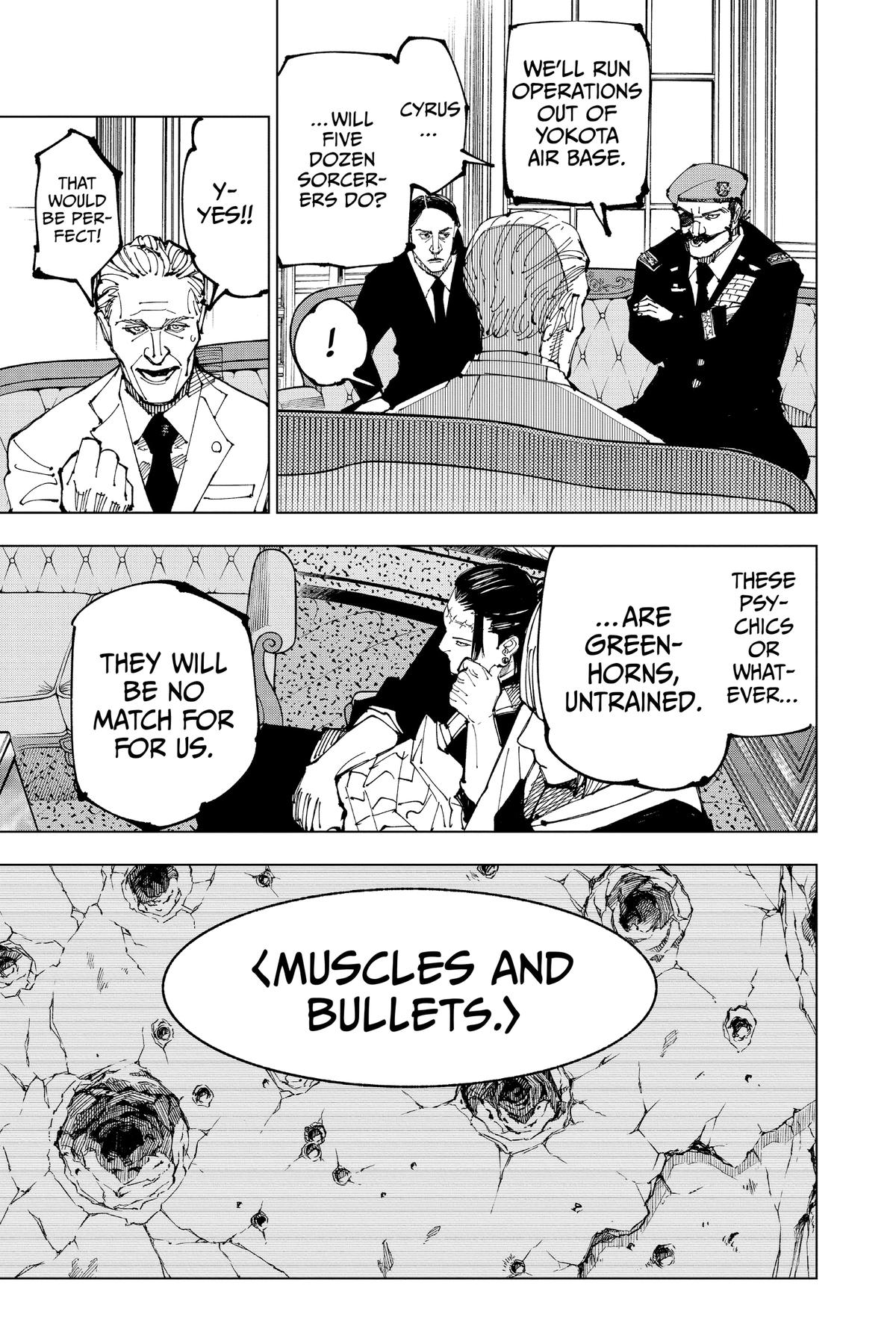 Jujutsu Kaisen Manga Chapter 201 page 7 - Direct Talks, Part 2