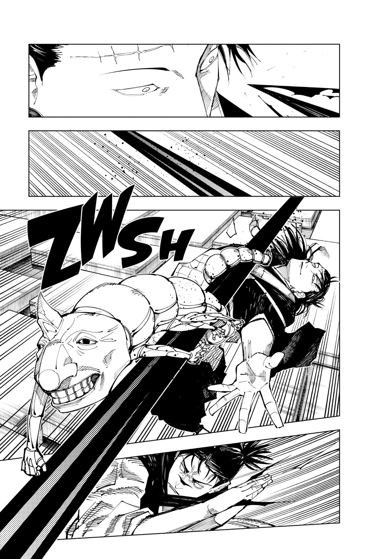 Jujutsu Kaisen Manga Chapter 203 page 3 - Blood and Oil, Part 2