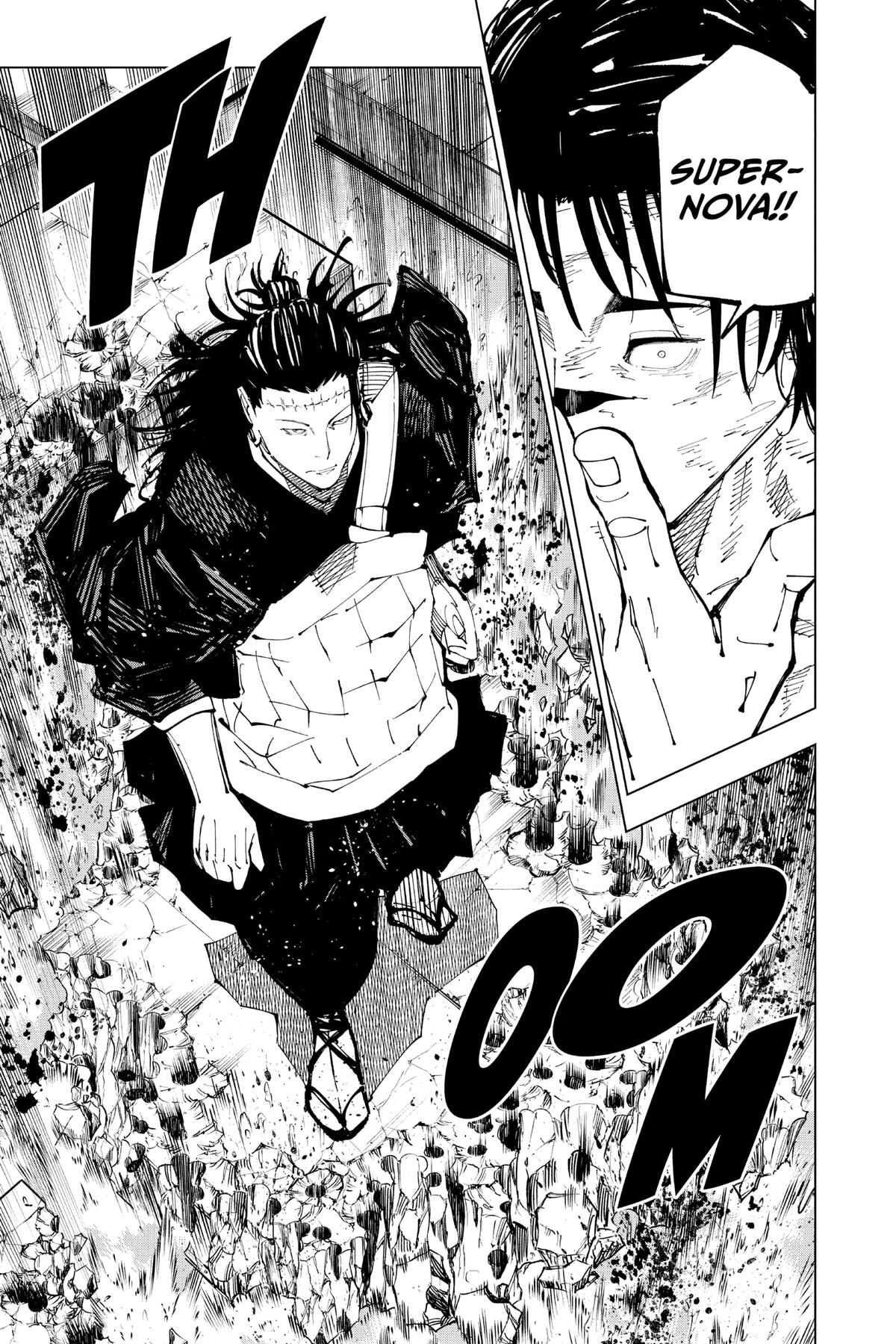 Jujutsu Kaisen Manga Chapter 204 page 16 - Blood and Oil, Part 3