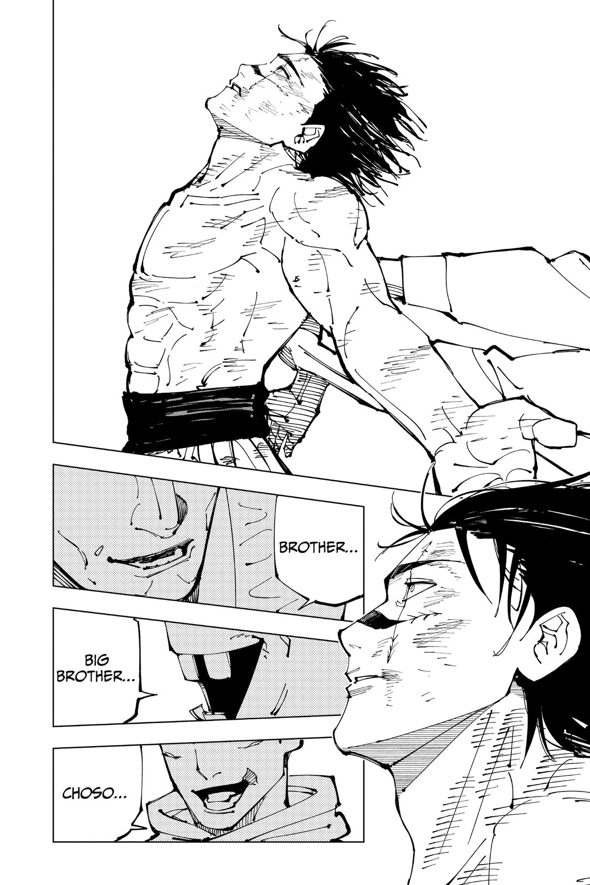 Jujutsu Kaisen Manga Chapter 204 page 2 - Blood and Oil, Part 3