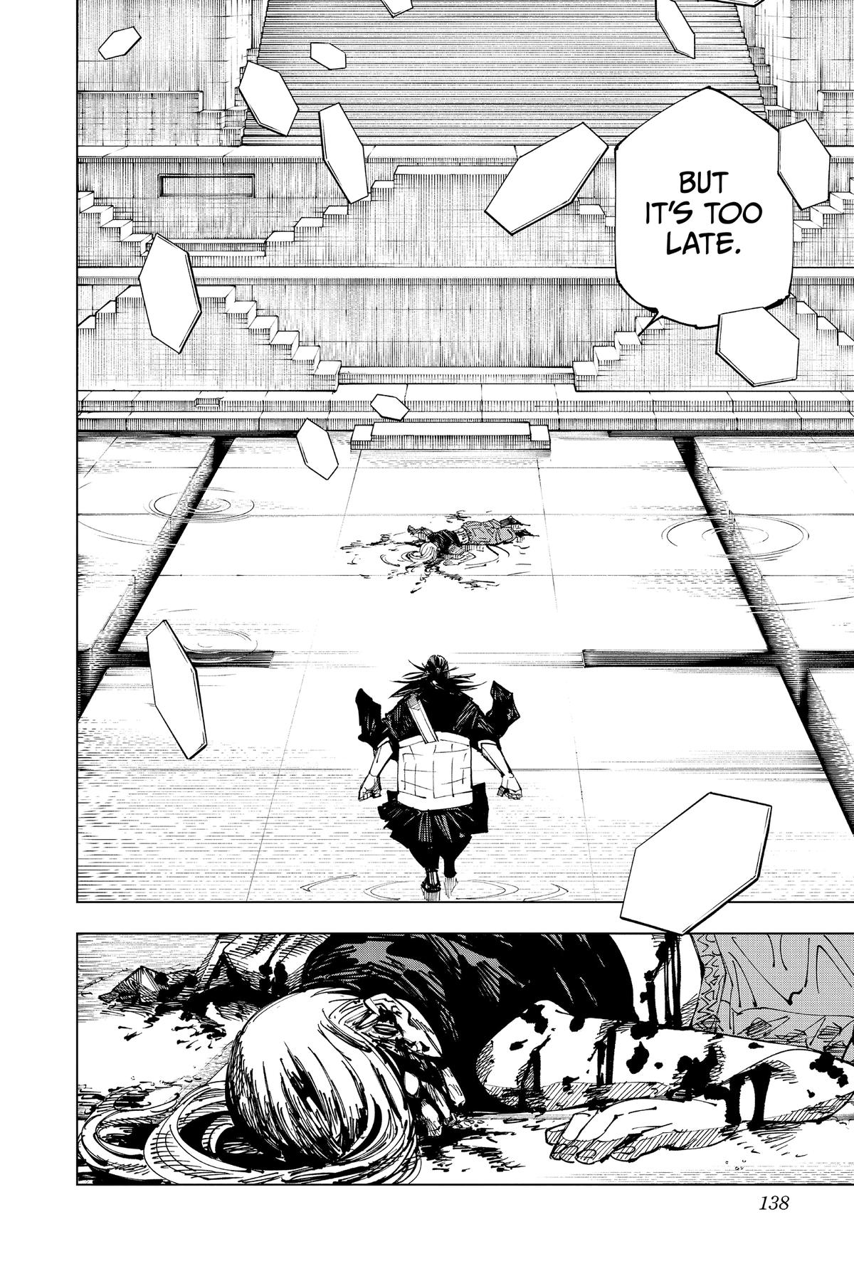 Jujutsu Kaisen Manga Chapter 206 page 12 - Stars and Oil, Part 2