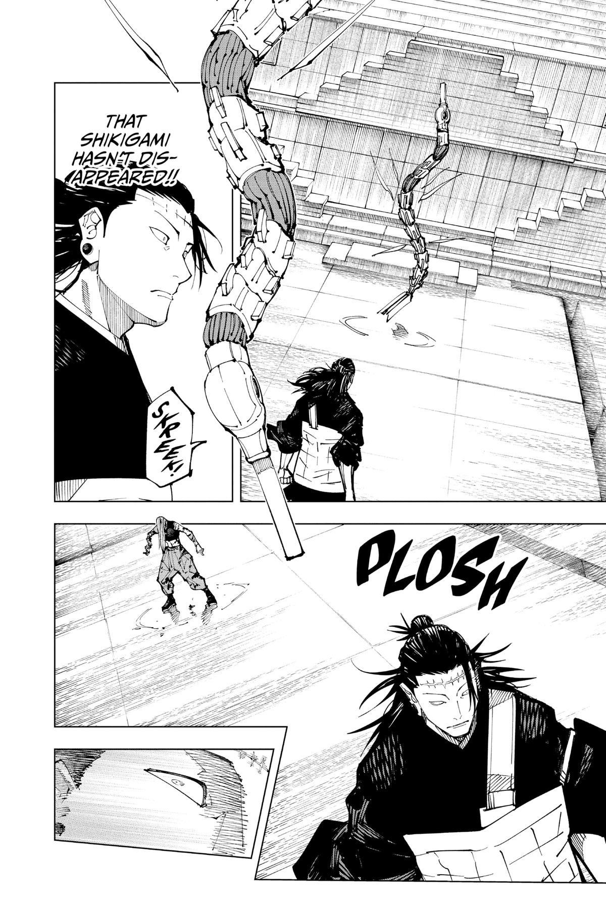 Jujutsu Kaisen Manga Chapter 206 page 14 - Stars and Oil, Part 2