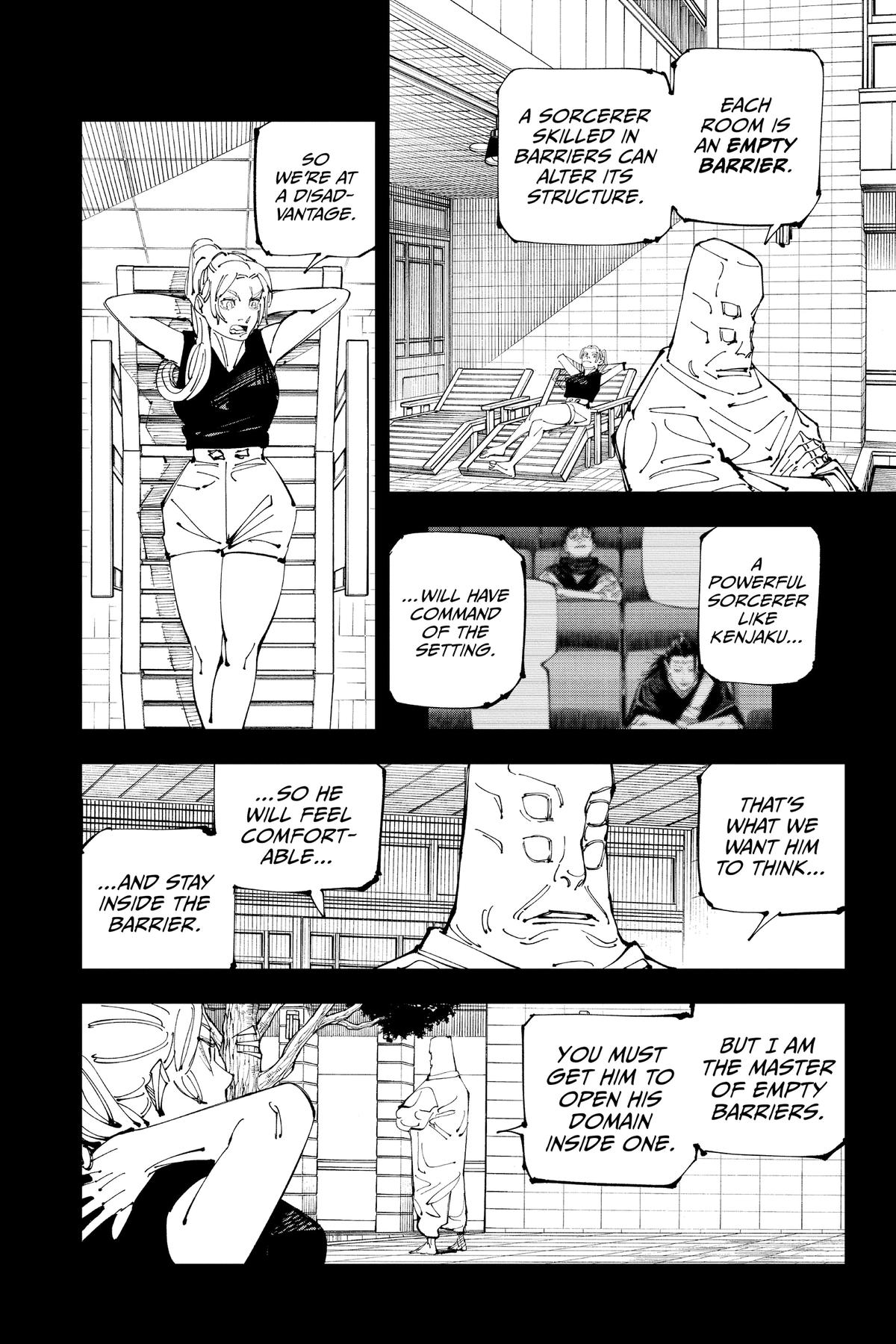 Jujutsu Kaisen Manga Chapter 206 page 2 - Stars and Oil, Part 2