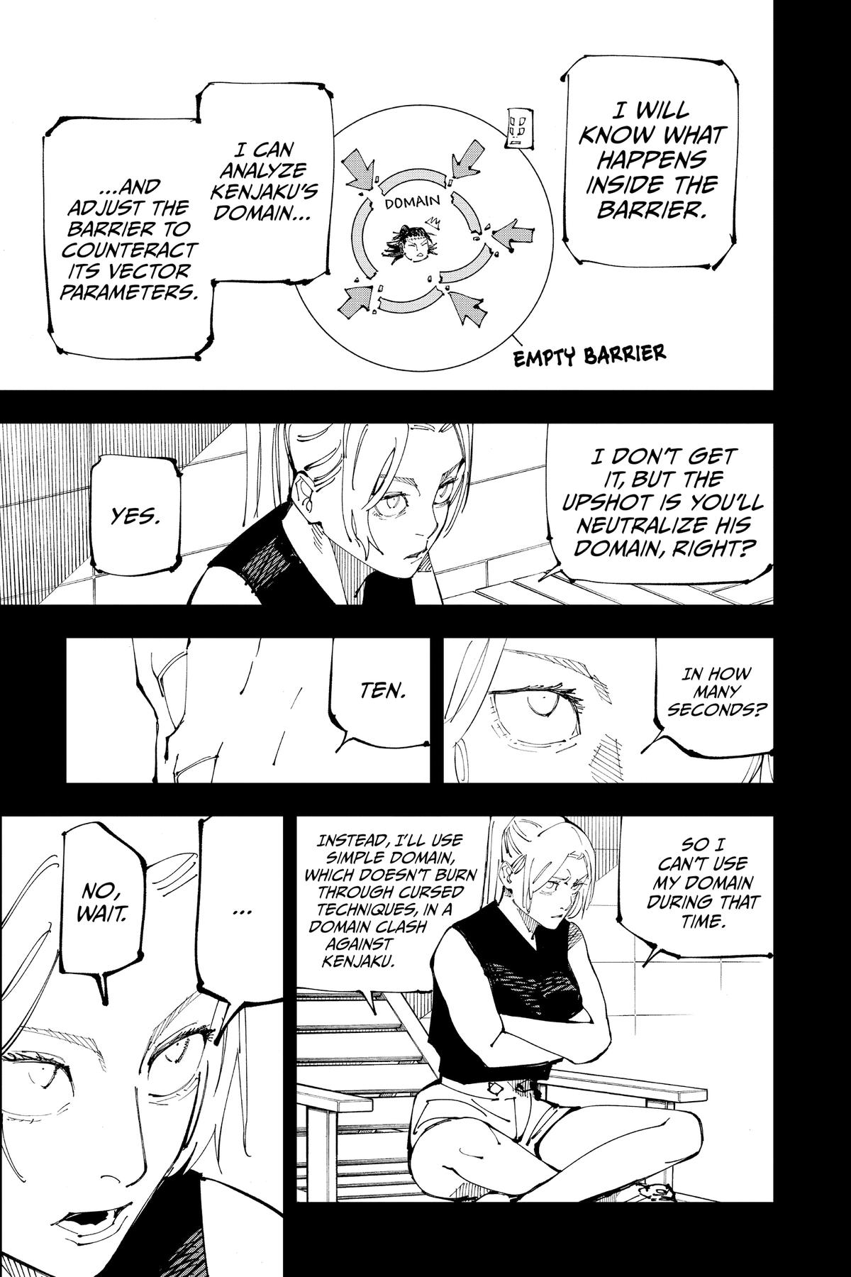 Jujutsu Kaisen Manga Chapter 206 page 3 - Stars and Oil, Part 2