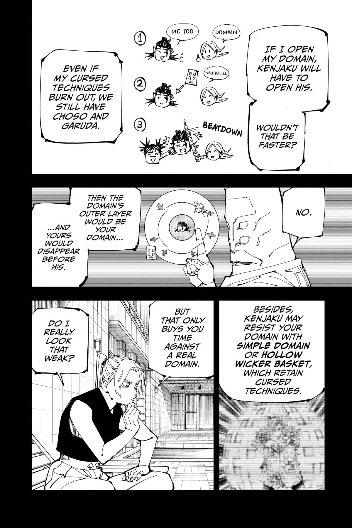 Jujutsu Kaisen Manga Chapter 206 page 4 - Stars and Oil, Part 2