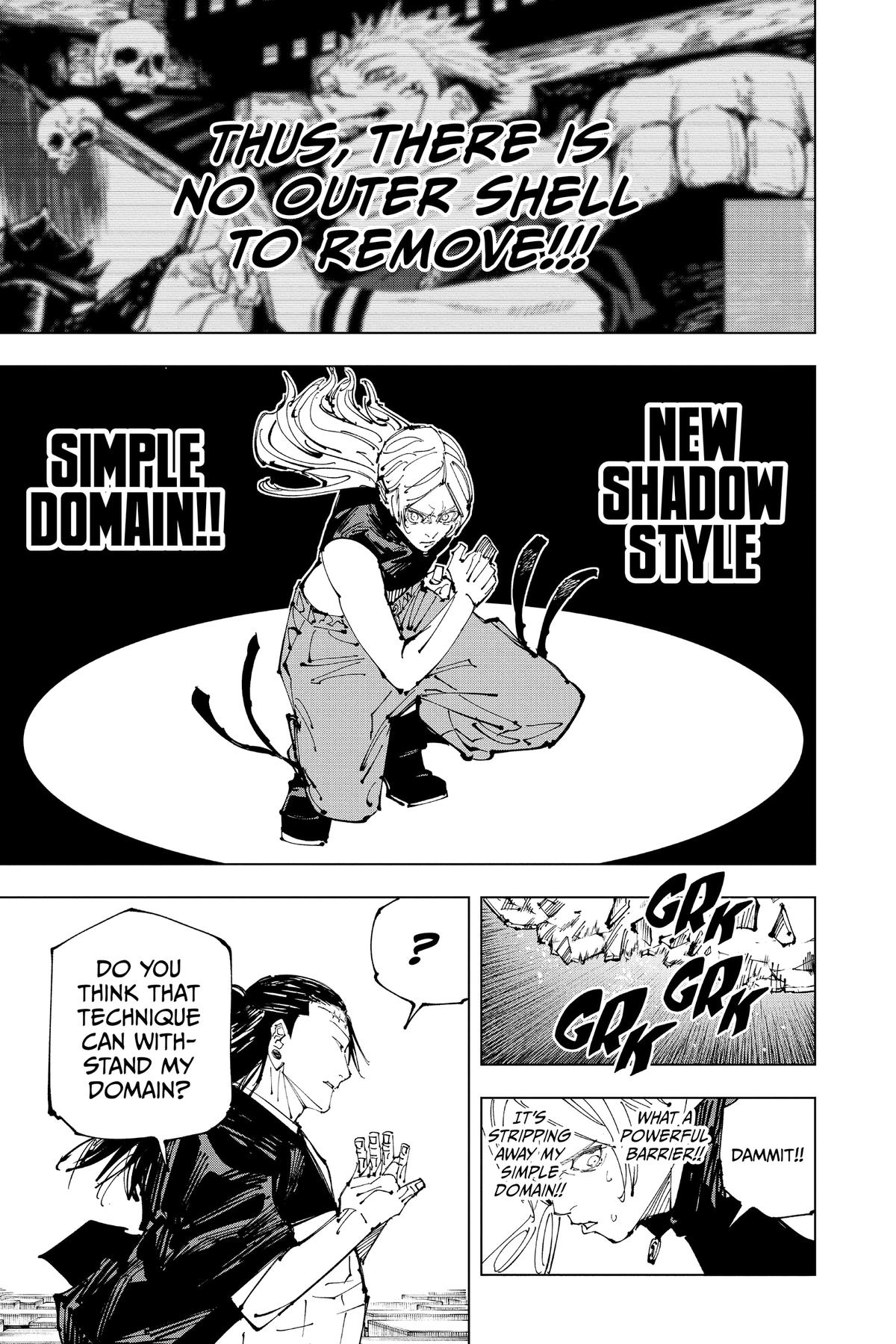 Jujutsu Kaisen Manga Chapter 206 page 7 - Stars and Oil, Part 2