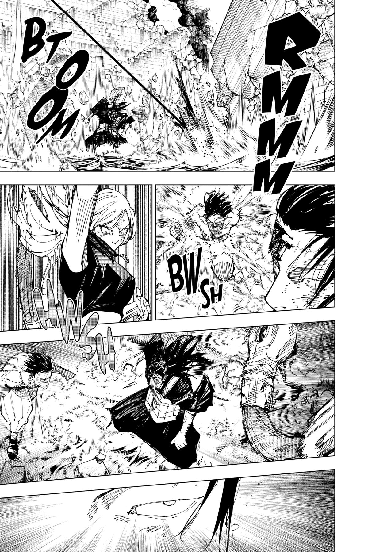 Jujutsu Kaisen Manga Chapter 207 page 11 - Stars and Oil, Part 3