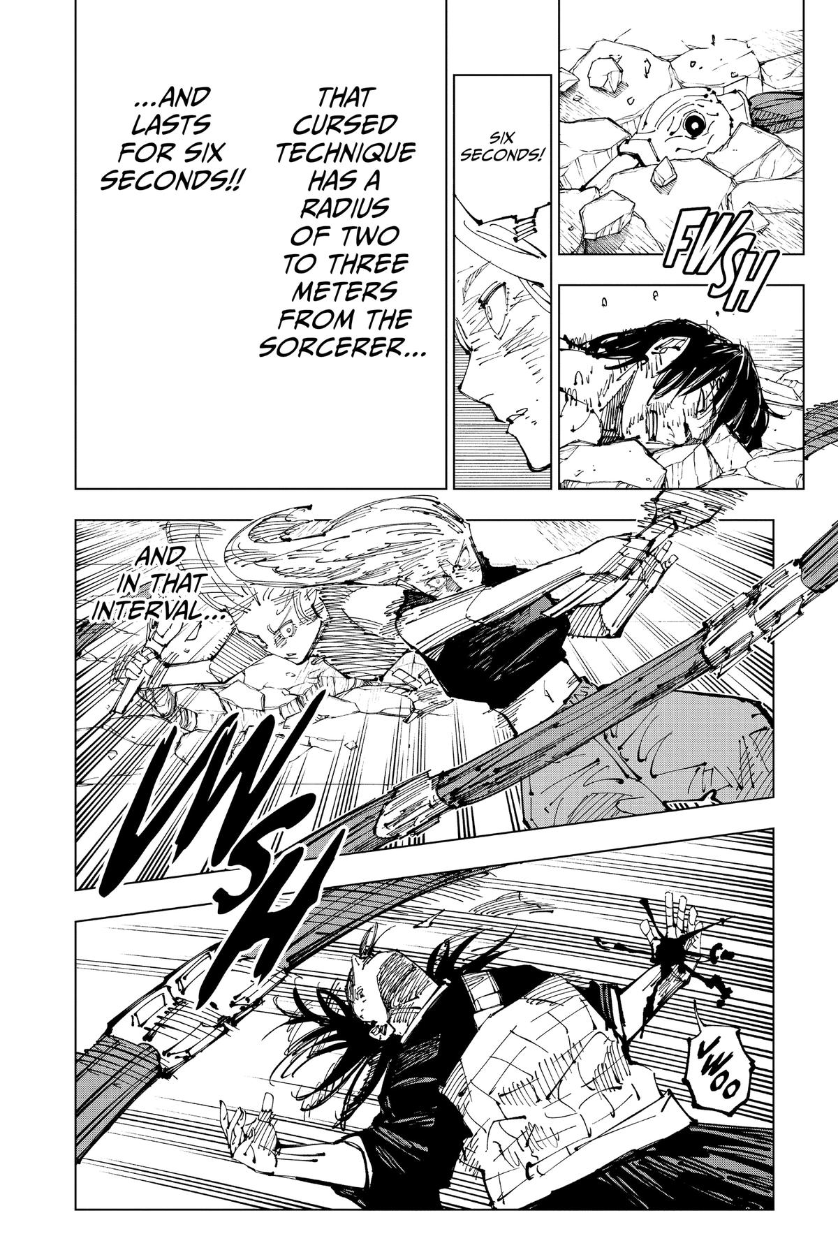 Jujutsu Kaisen Manga Chapter 207 page 14 - Stars and Oil, Part 3