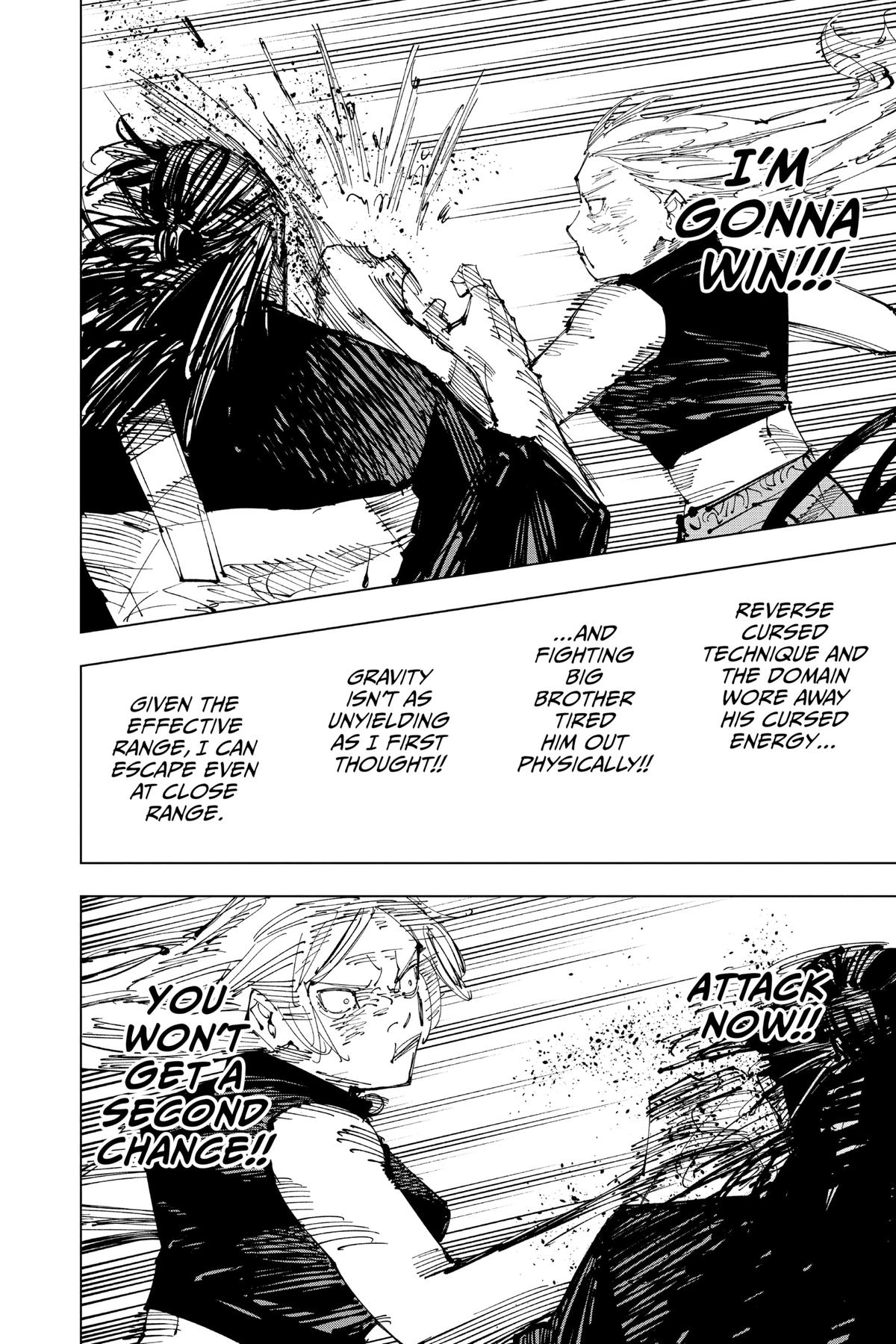 Jujutsu Kaisen Manga Chapter 207 page 16 - Stars and Oil, Part 3