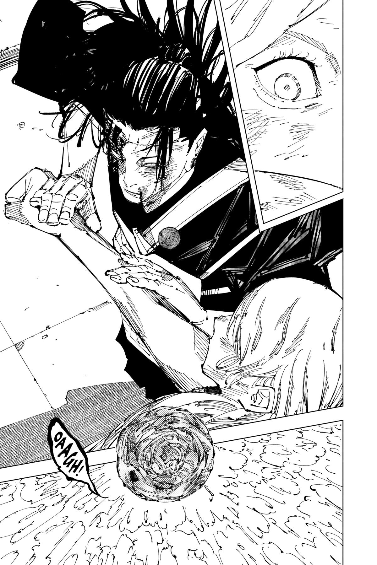 Jujutsu Kaisen Manga Chapter 207 page 17 - Stars and Oil, Part 3