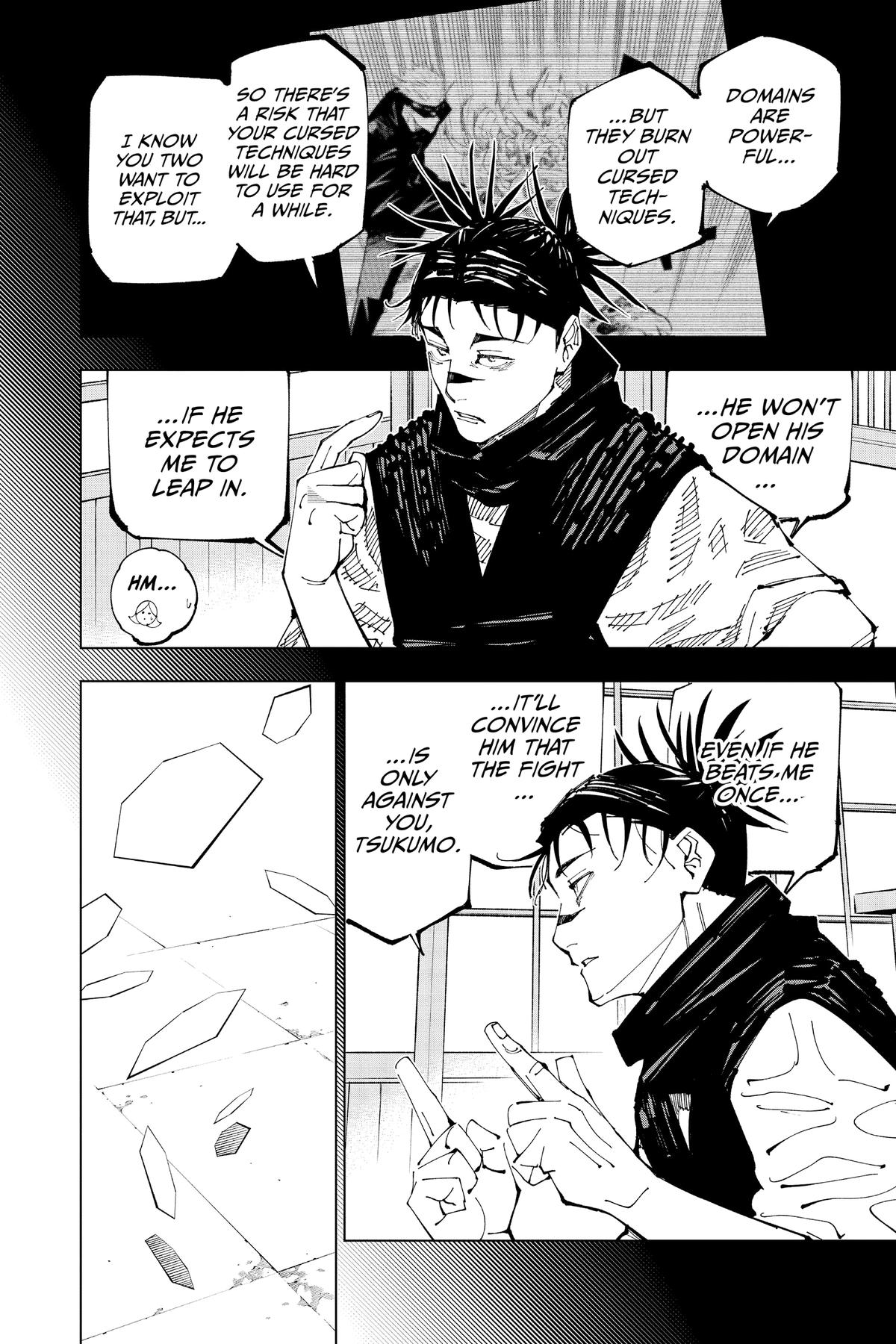 Jujutsu Kaisen Manga Chapter 207 page 2 - Stars and Oil, Part 3