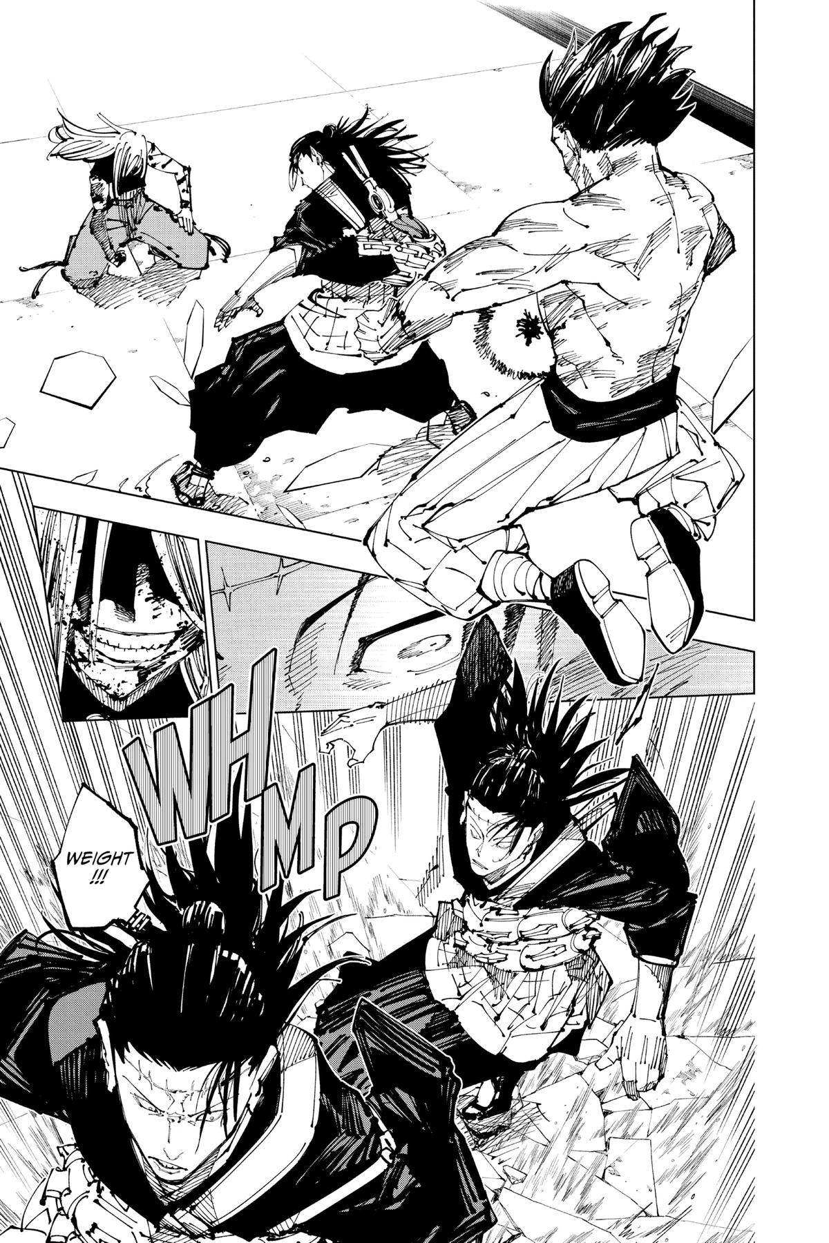 Jujutsu Kaisen Manga Chapter 207 page 3 - Stars and Oil, Part 3